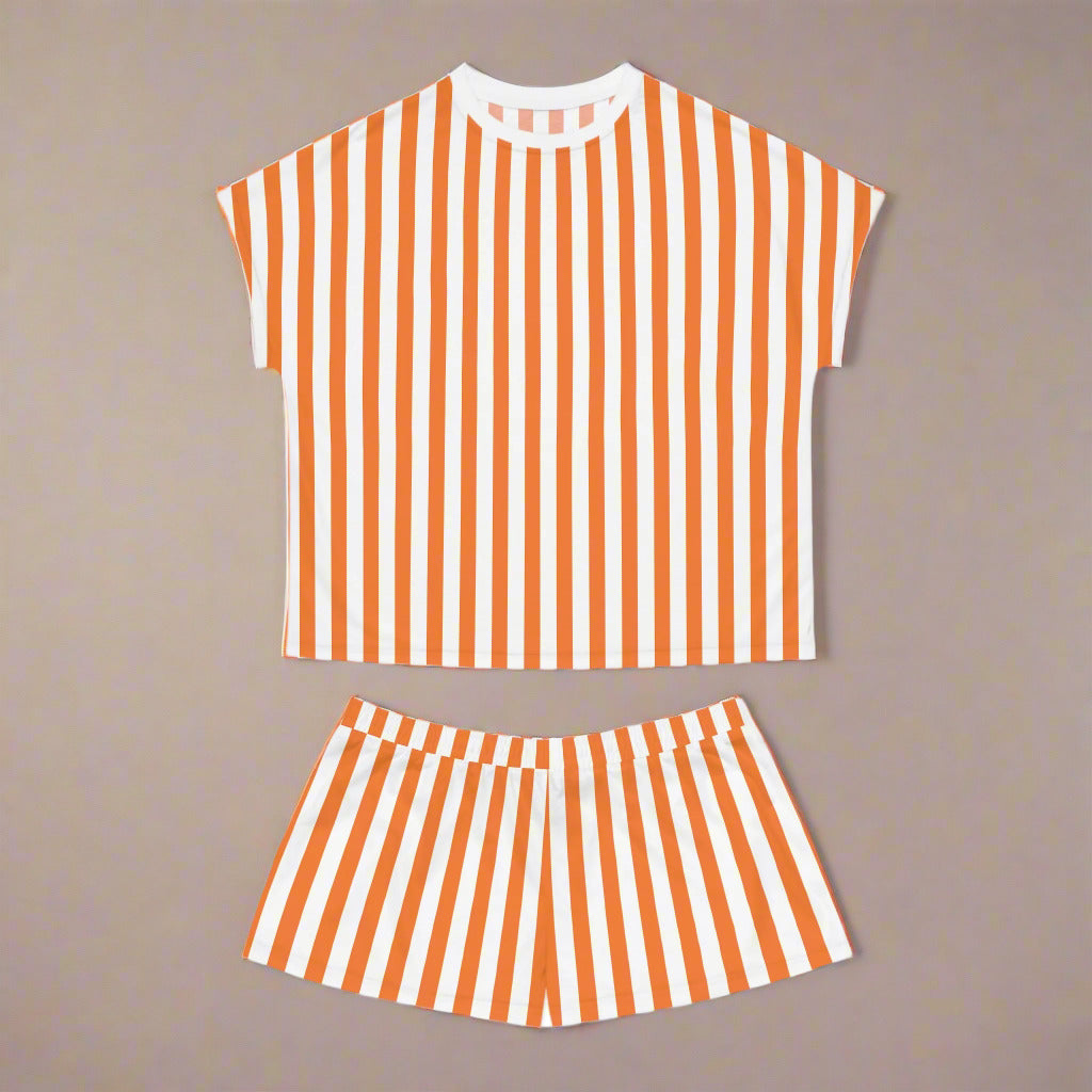 Cozy Striped Women's Pajama Set