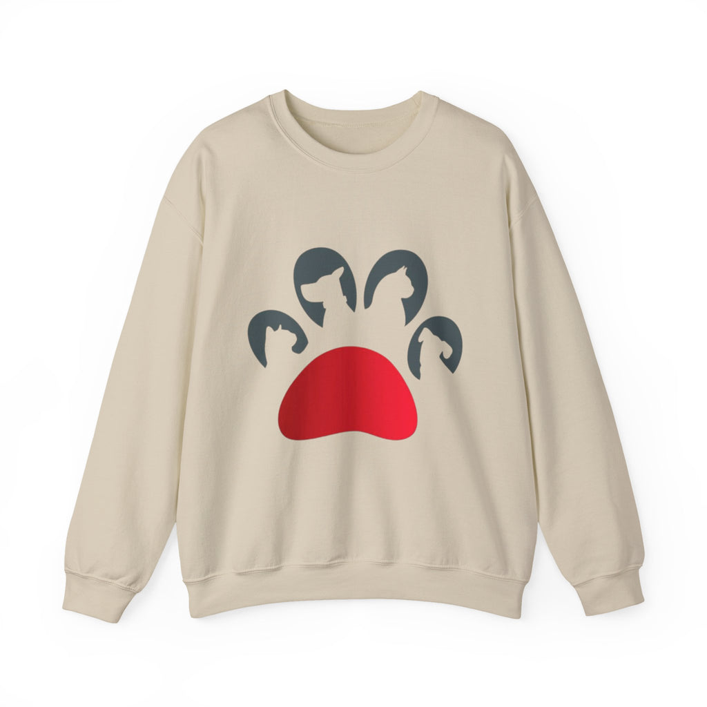 Paw-sitively Purrfect Paw Print Sweatshirt