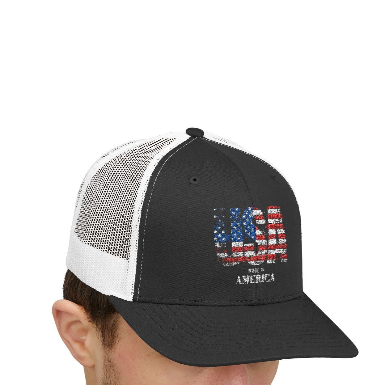 “Made in America" Flag Hat - Perfect for July 4th, BBQs, Outdoor Events, Casual Wear, Gifts for Him and Her