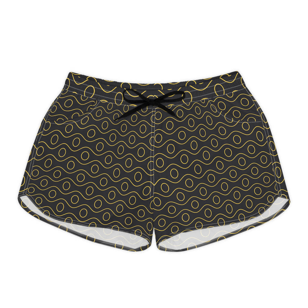 Golden Wave Women’s Stylish Swim & Surf Beach Shorts