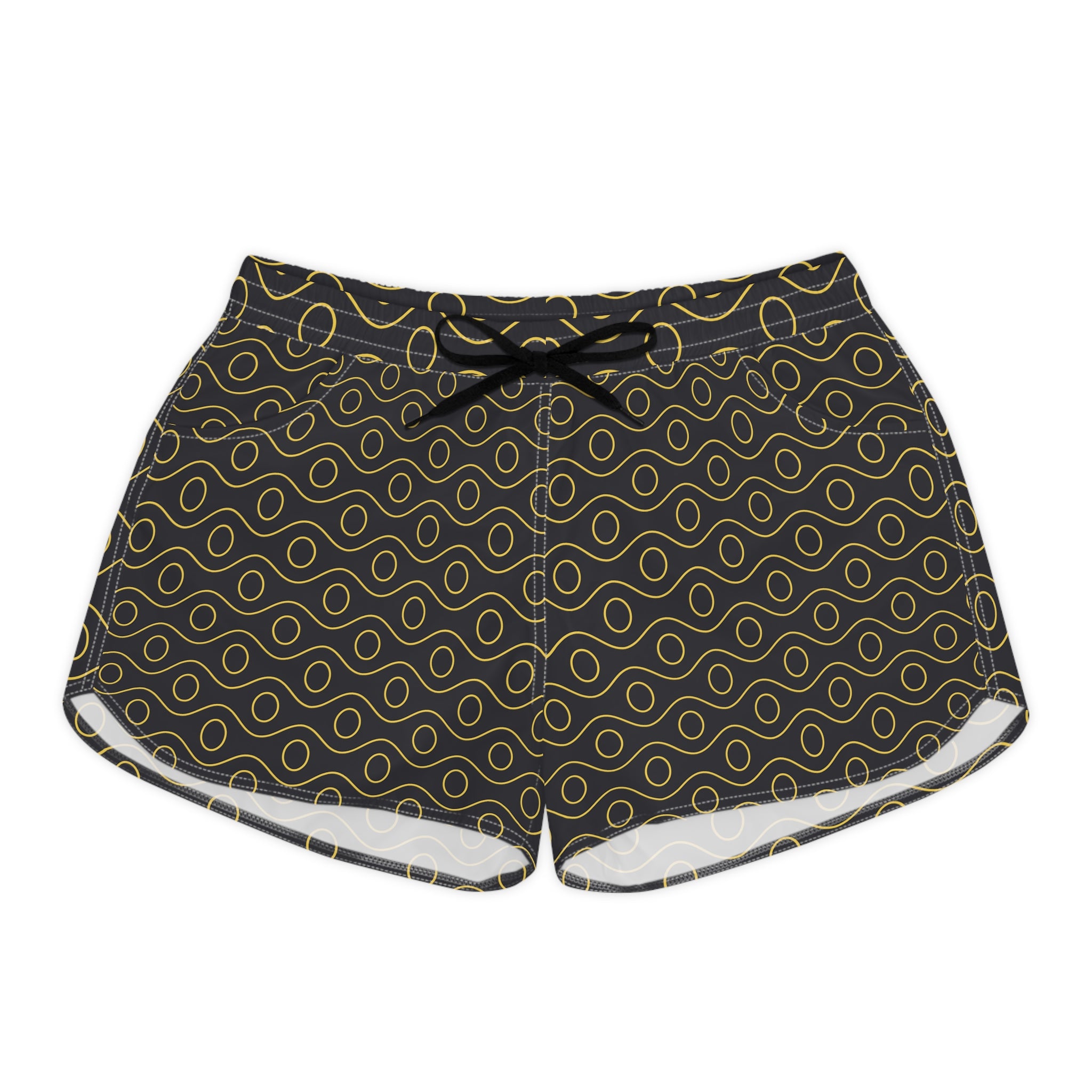 Golden Wave Women’s Stylish Swim & Surf Beach Shorts