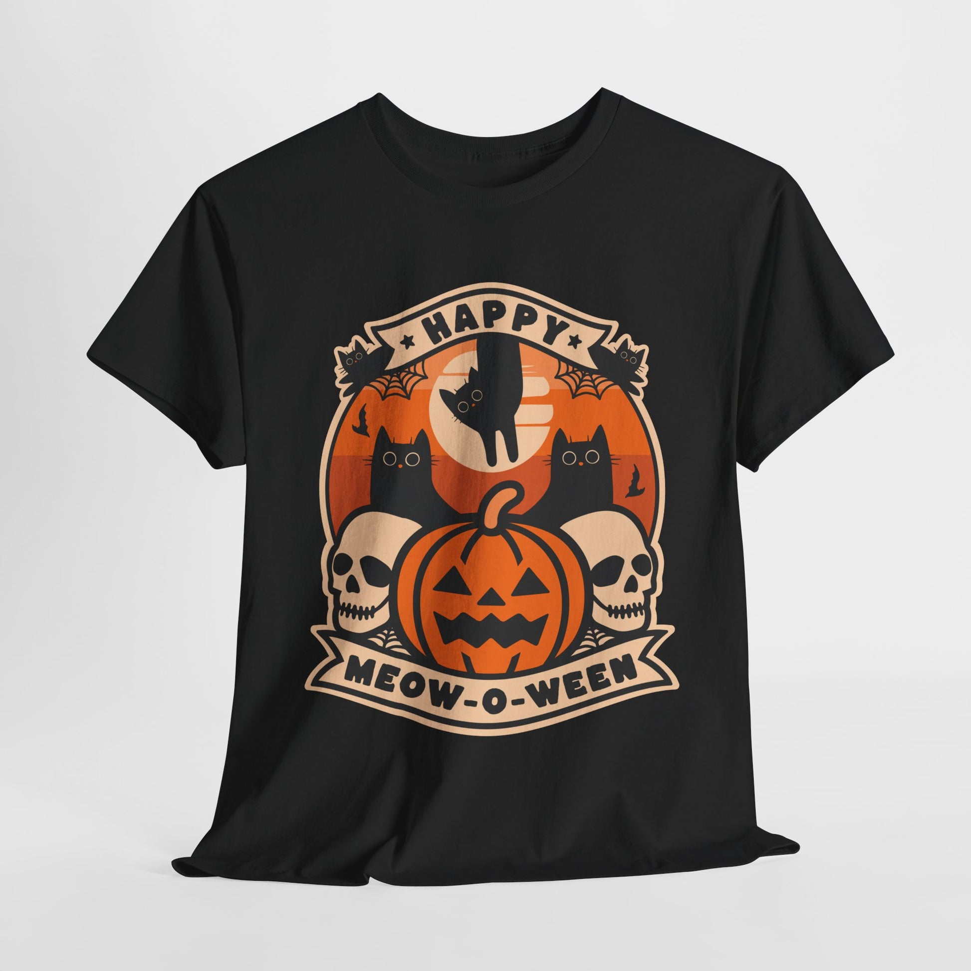Happy Meow-O-Week Unisex Cotton Cat Tee