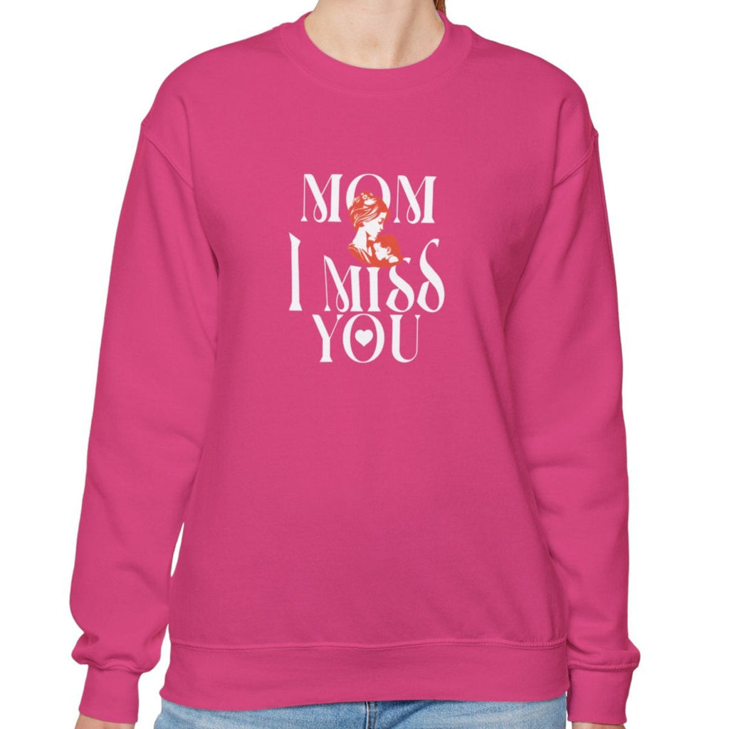 Mom I Miss You Unisex Heavy Blend™ Crewneck Sweatshirt - Comfort for Every Occasion