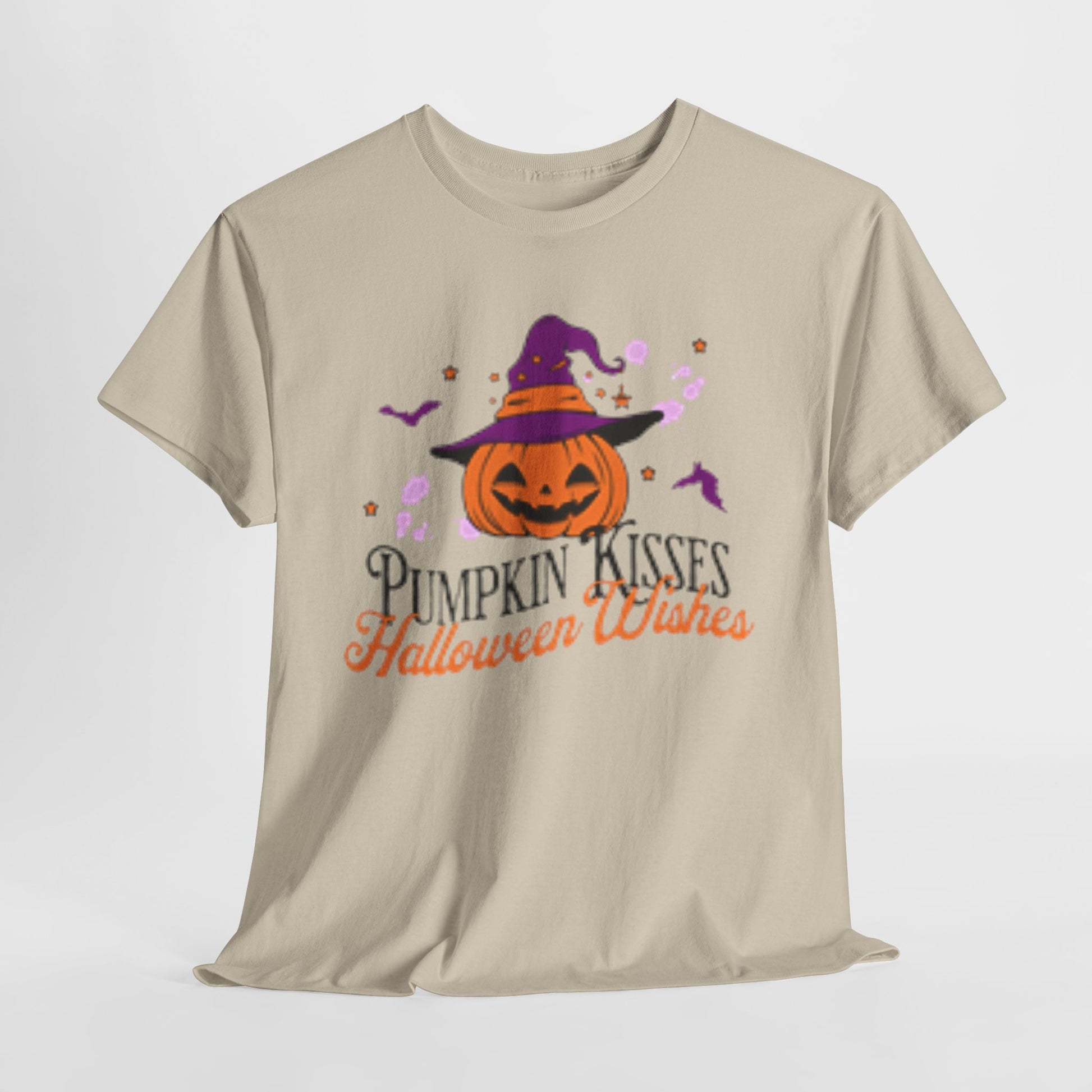 Pumpkin Kisses Halloween Wishes Tee