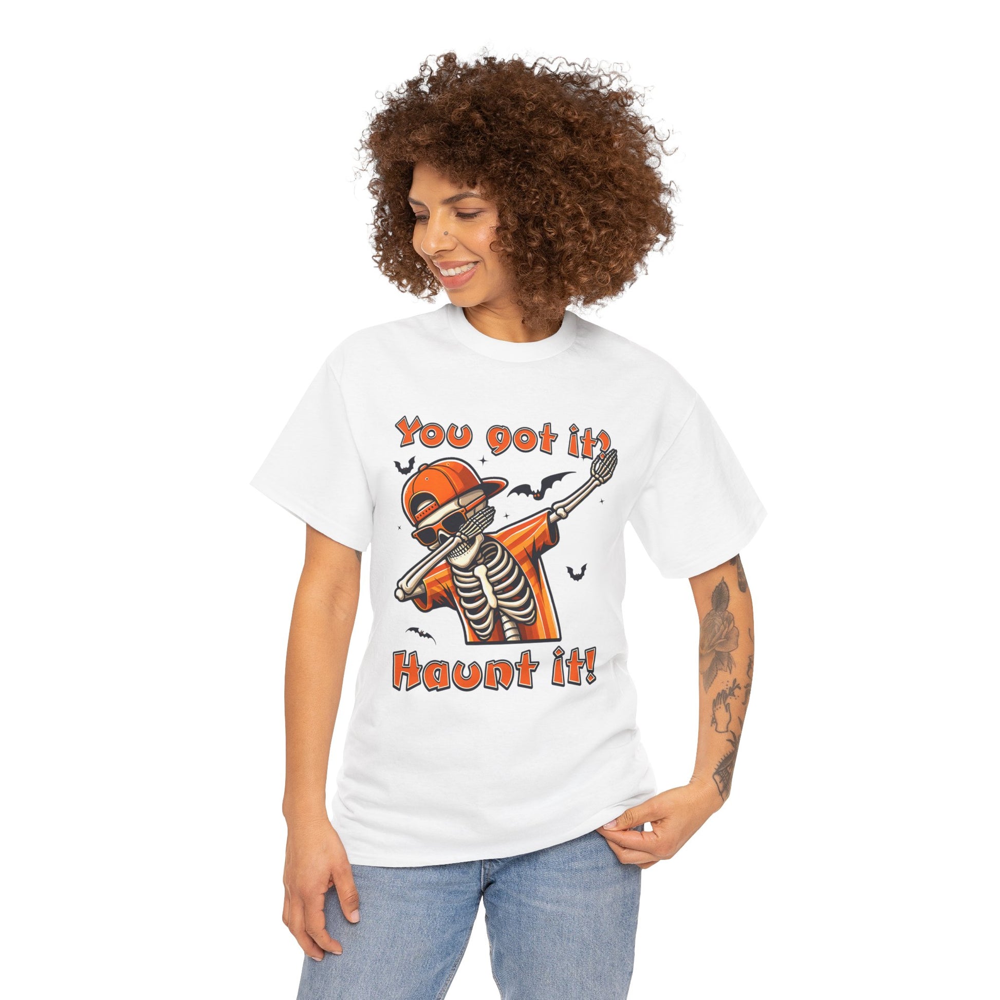 Halloween Humor Tee - You Got It, Haunt It!