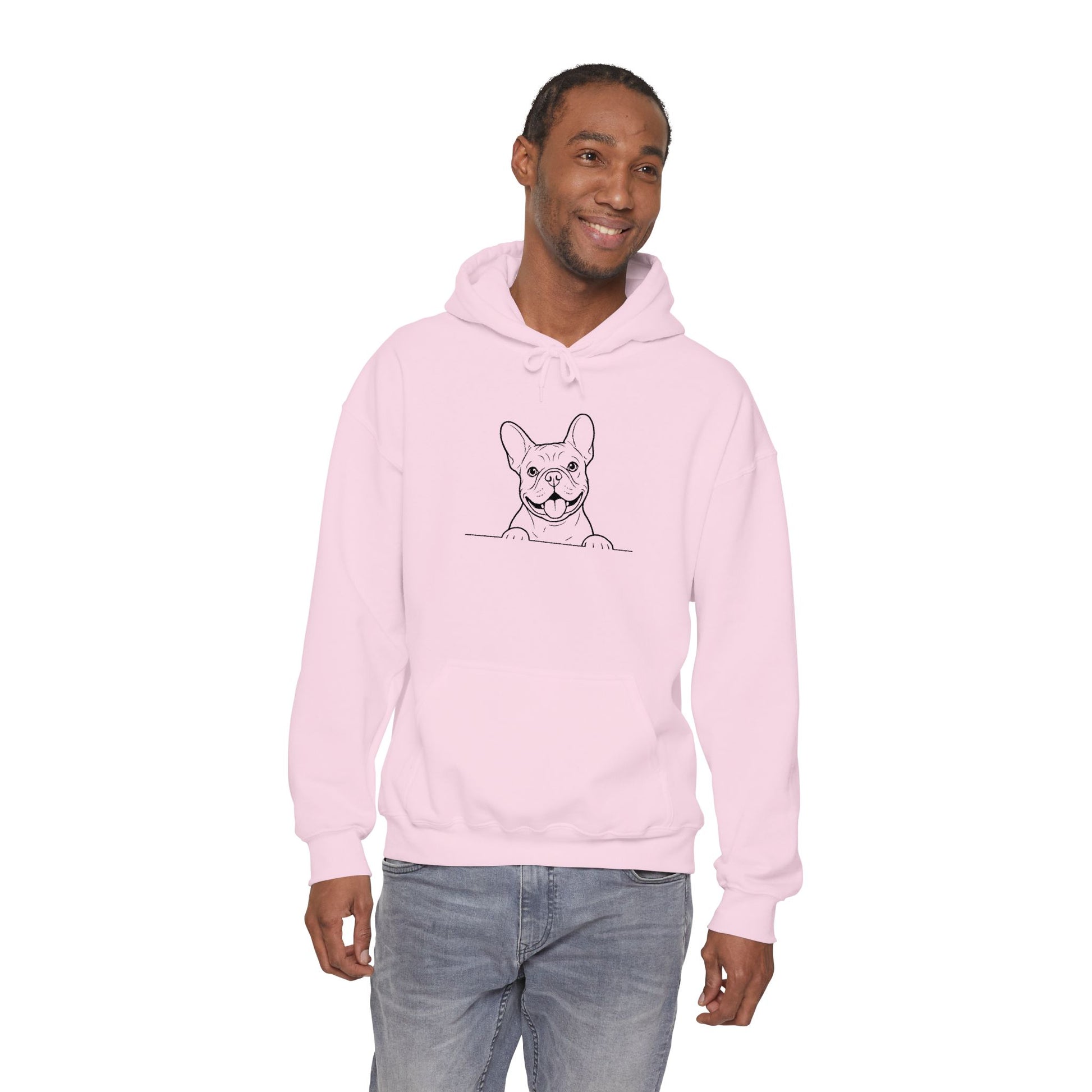 Frenchie Forever Comfort Hoodie – Unisex Graphic Hoodie for Dog Lovers