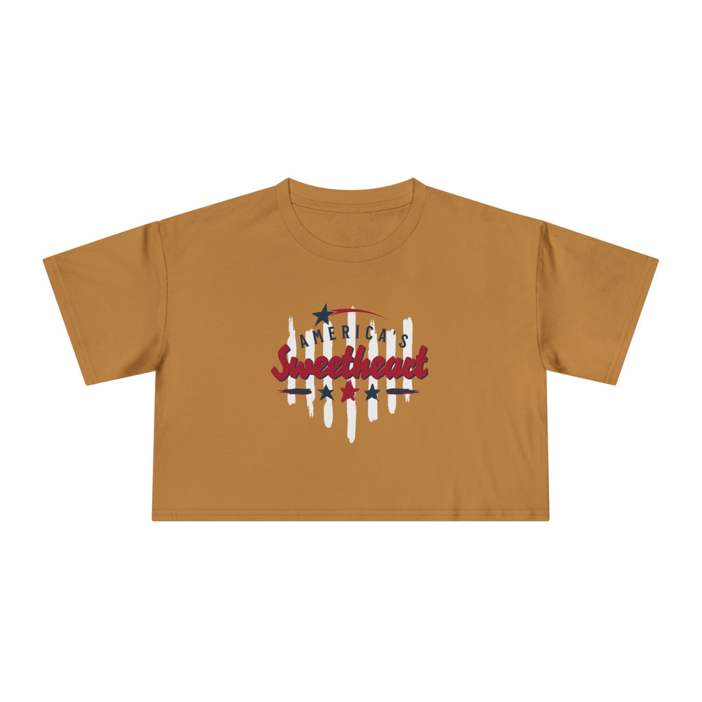 America’s Sweetheart Crop Tee – 4th of July Edition