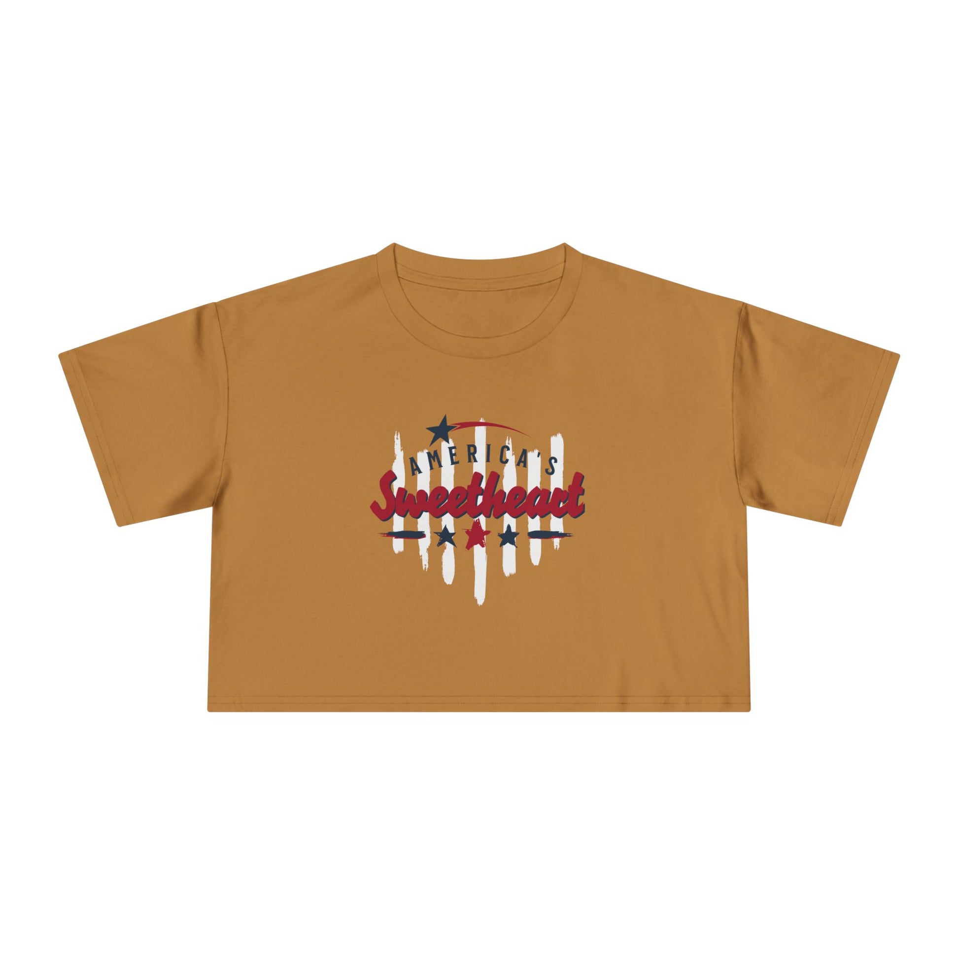 America’s Sweetheart Crop Tee – 4th of July Edition