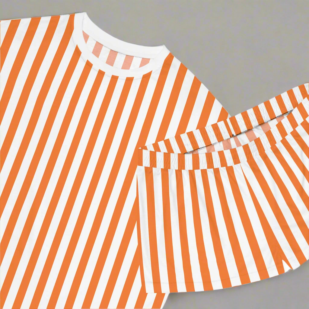 Cozy Striped Women's Pajama Set