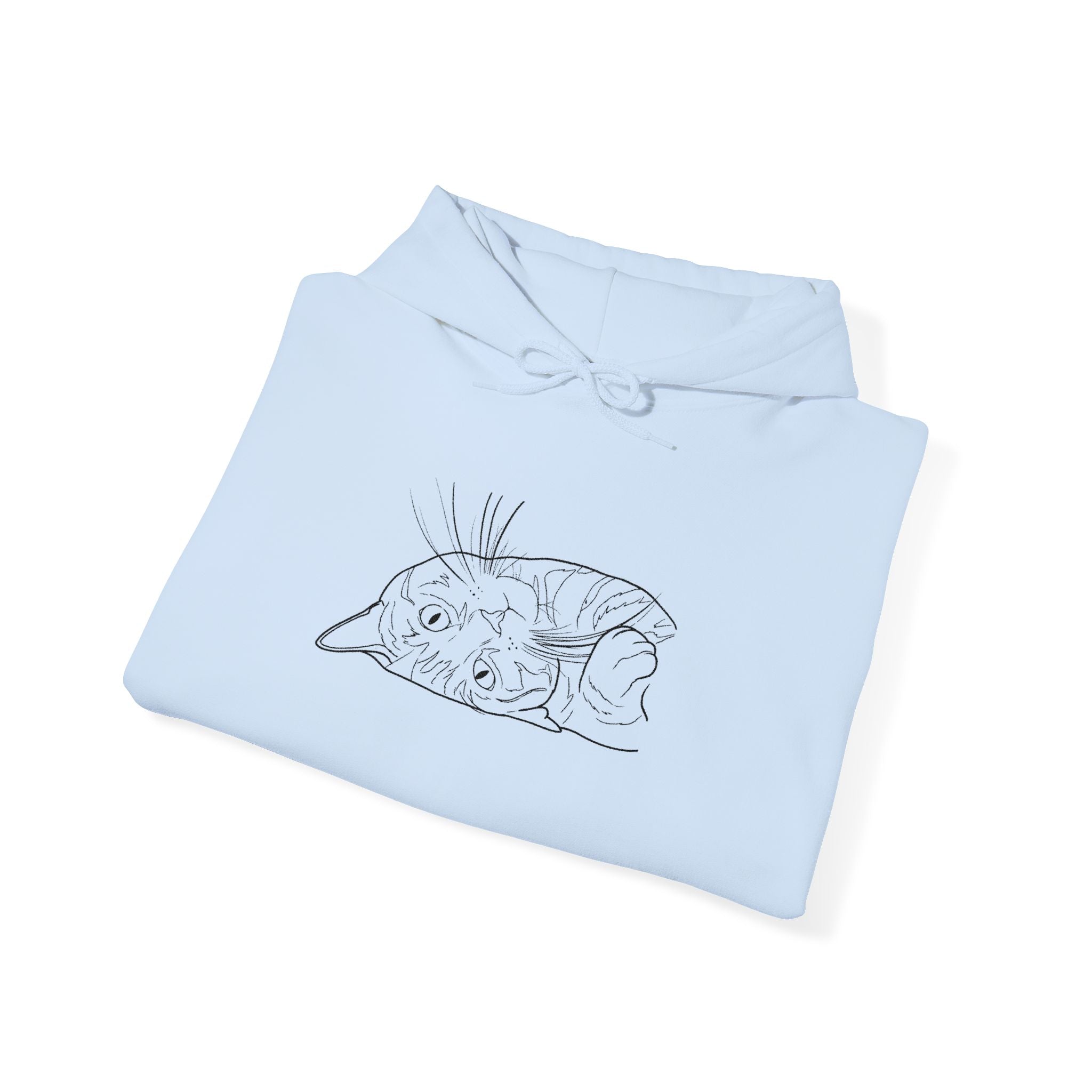 Cuddle Crew Cat Hoodie – Custom Embroidered Comfort for Cat Lovers