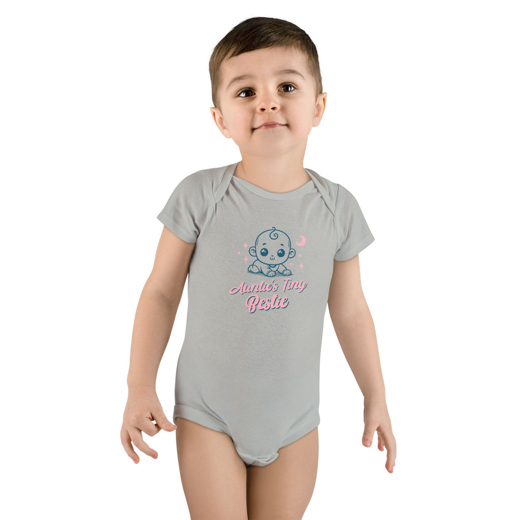 Auntie's Tiny Bestie (Baby Short Sleeve Onesie®)