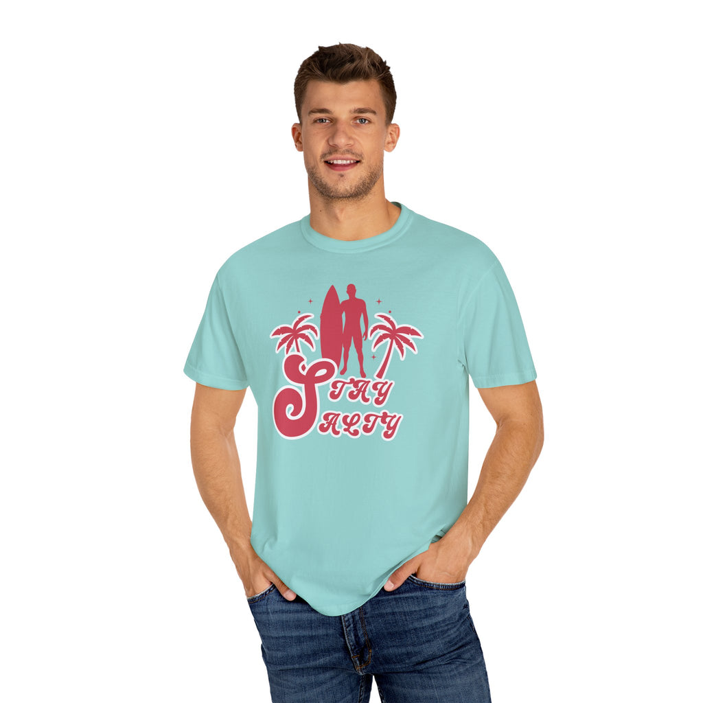 Stay Salty Surf Unisex Garment-Dyed Tee