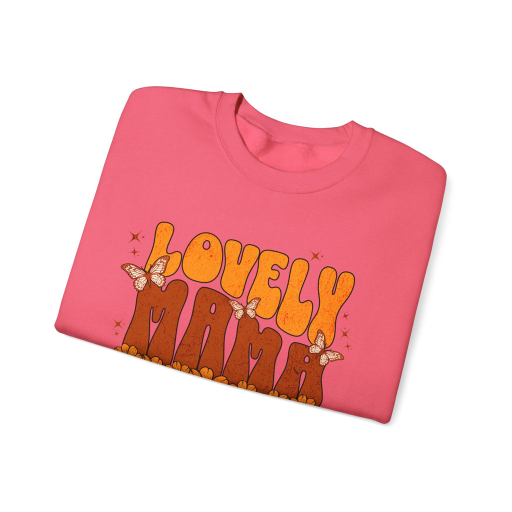 Lovely Mama Floral Crewneck Sweatshirt - Unisex Heavy Blend