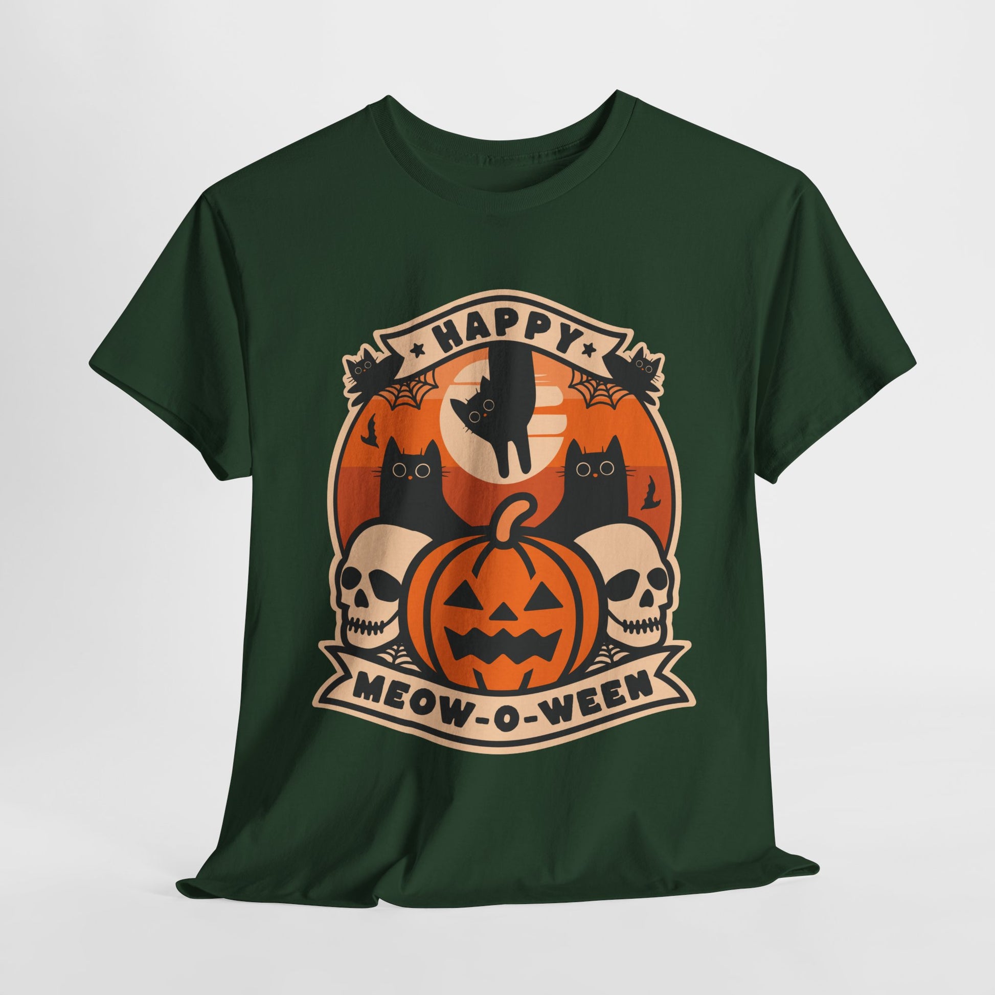 Happy Meow-O-Week Unisex Cotton Cat Tee