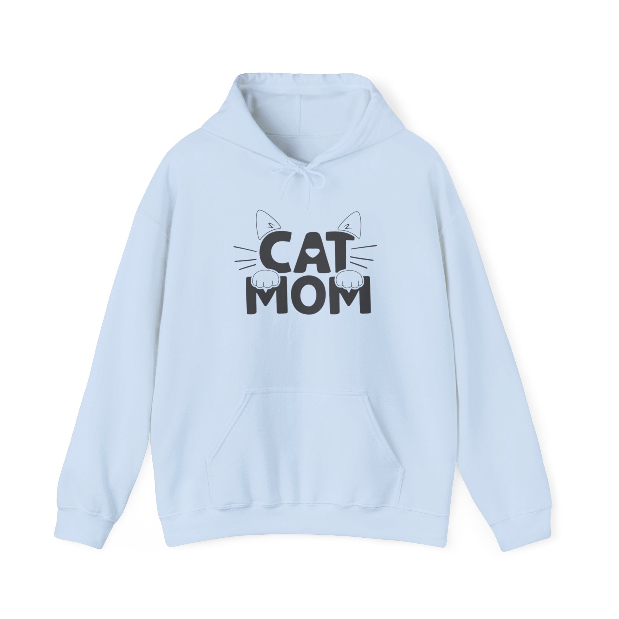 🐾 CAT MOM Comfort Hoodie – For Fierce Feline Fans!