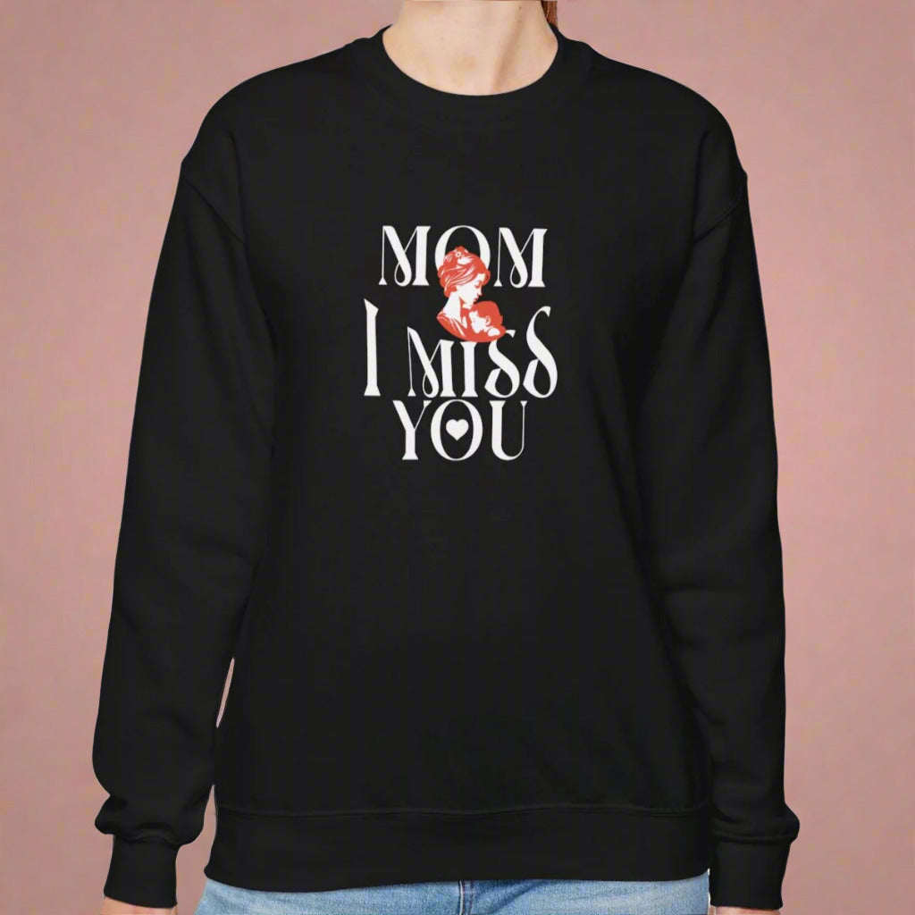 Mom I Miss You Unisex Heavy Blend™ Crewneck Sweatshirt - Comfort for Every Occasion