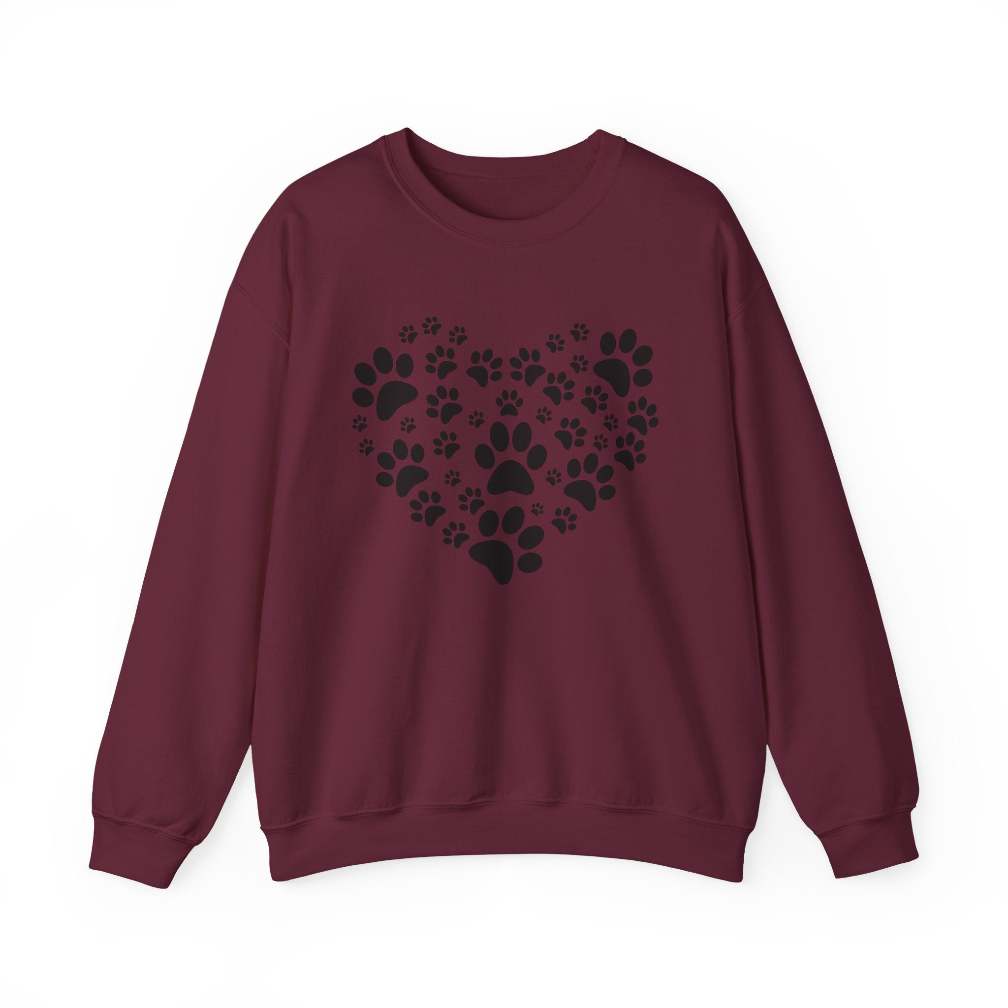 Pawprints & Heartbeats Graphic Sweatshirt – For True Pet Lovers