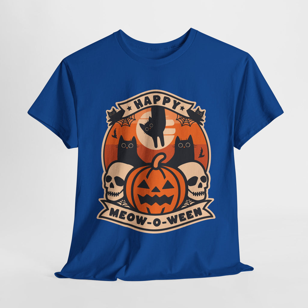 Happy Meow-O-Week Unisex Cotton Cat Tee