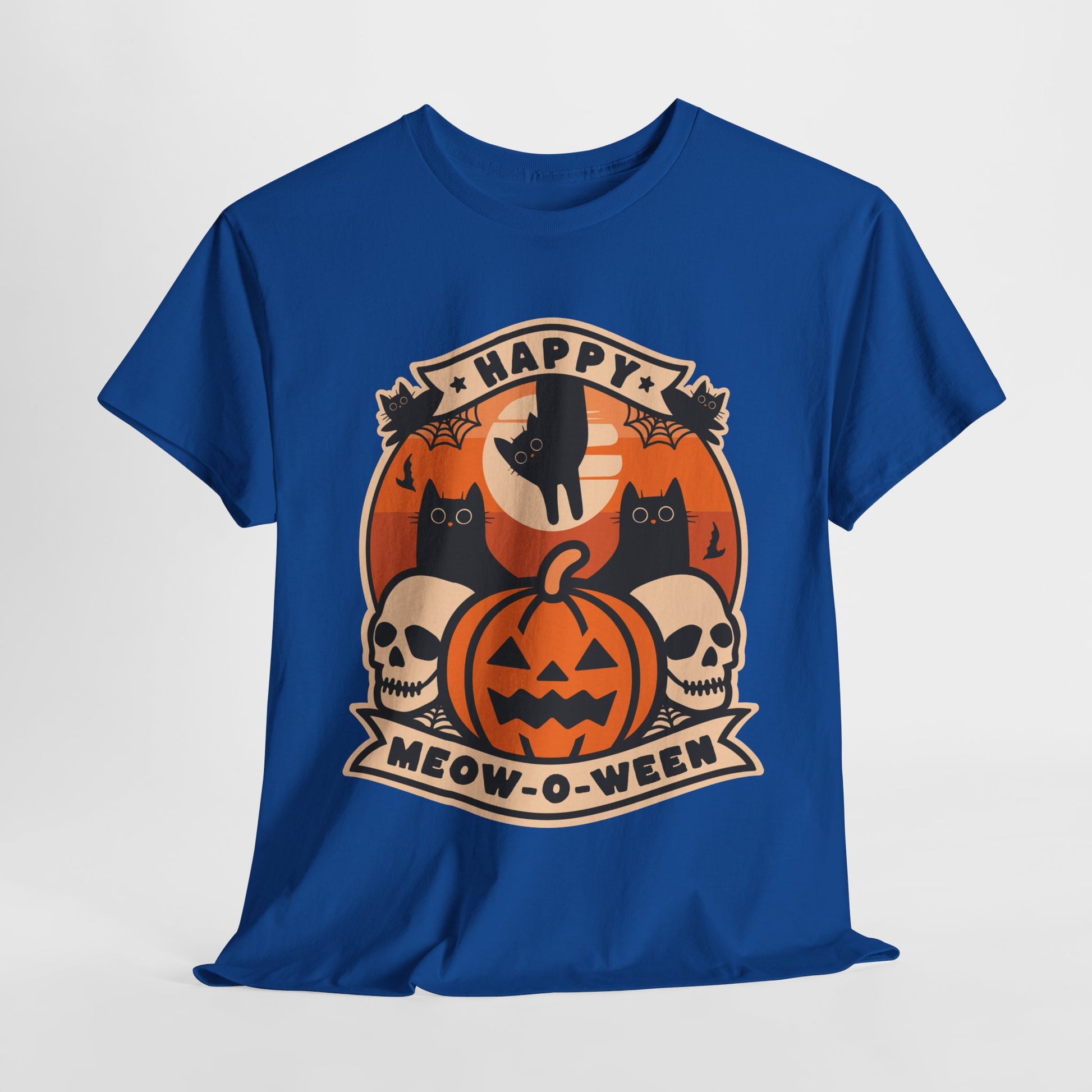 Happy Meow-O-Week Unisex Cotton Cat Tee