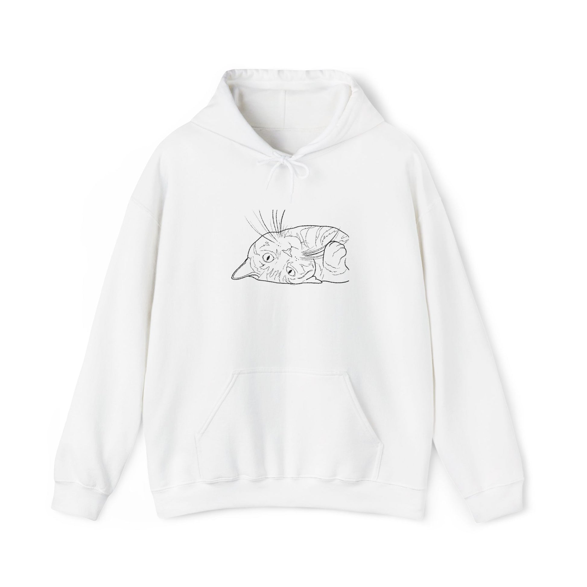 Cuddle Crew Cat Hoodie – Custom Embroidered Comfort for Cat Lovers