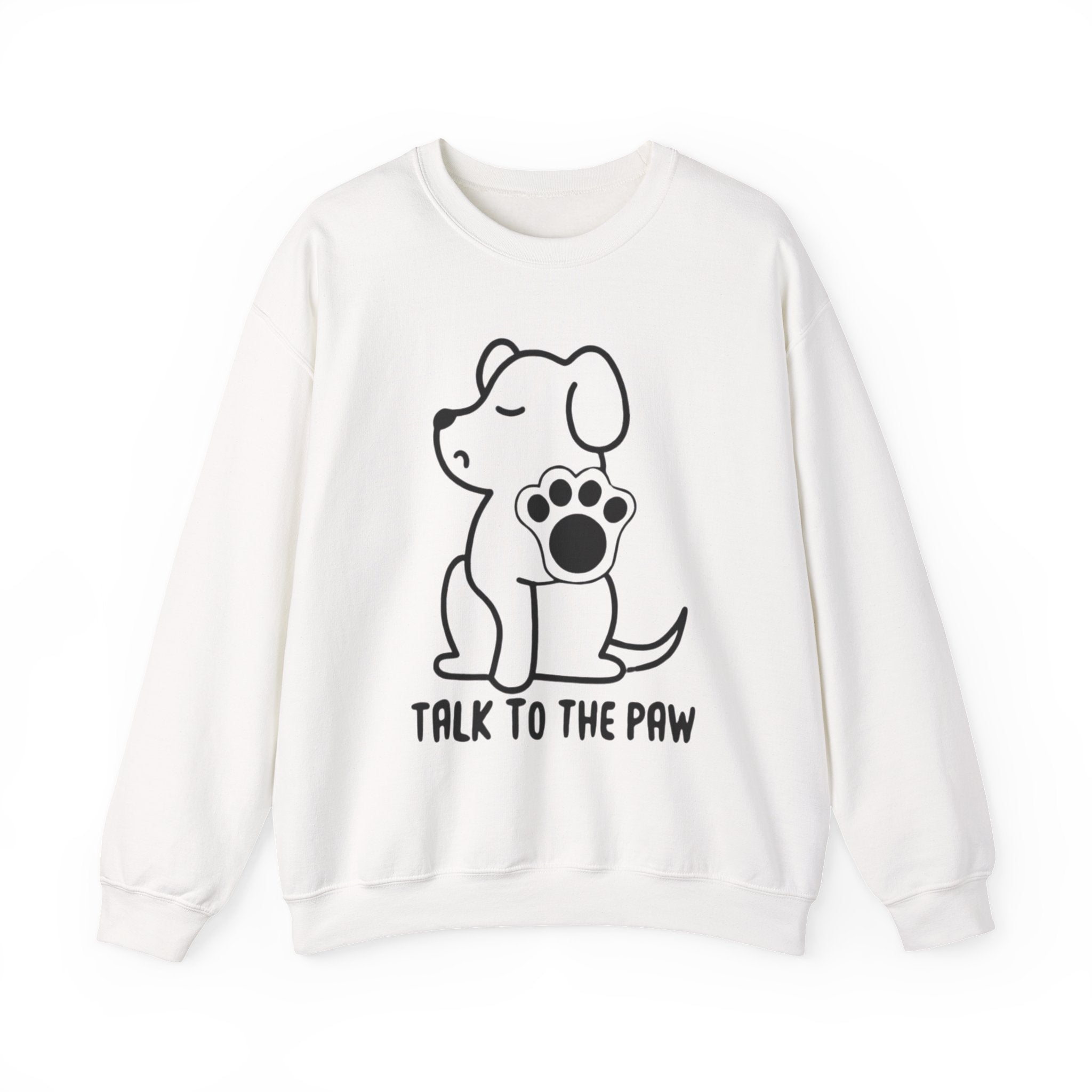 Talk to the Paw™ Graphic Sweatshirt – Attitude Meets Adorable!