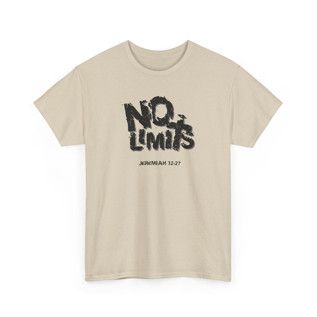 "No Limits" – The Bold Faith Retro Tee
