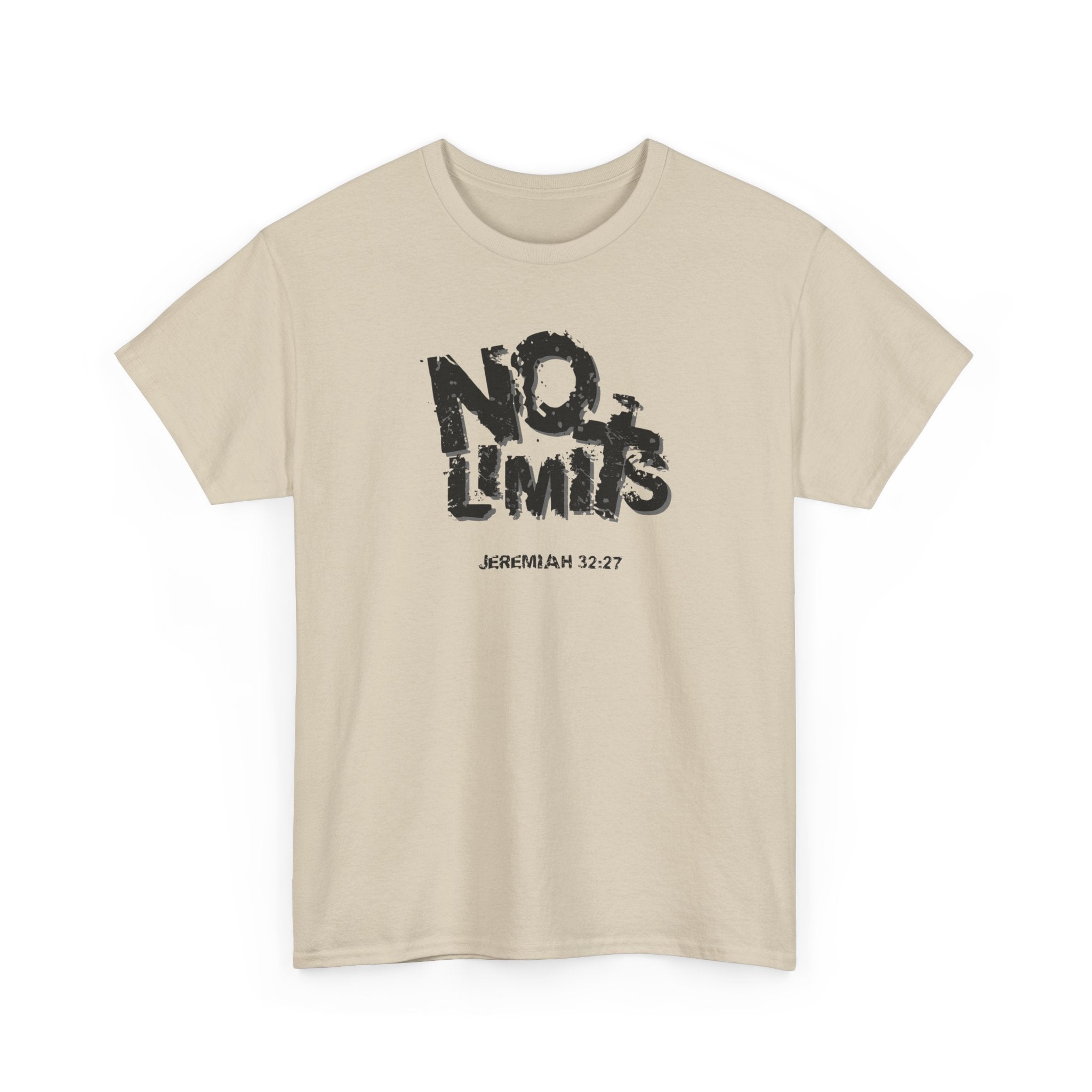 "No Limits" – The Bold Faith Retro Tee