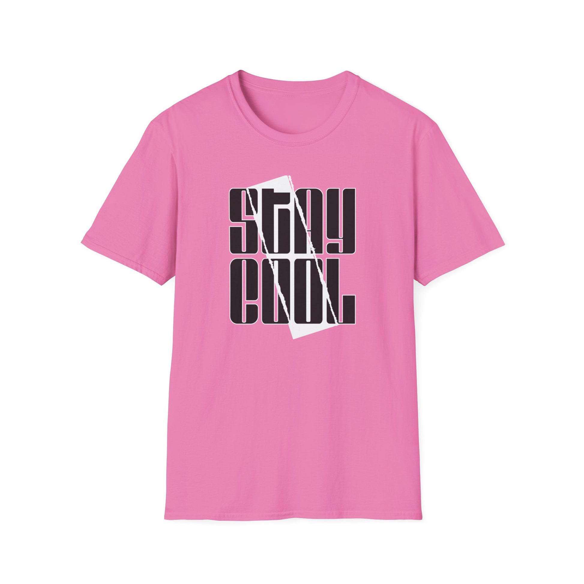 Stay Cool Graphic Unisex Softstyle T-Shirt - Chill Vibes, Hot Look