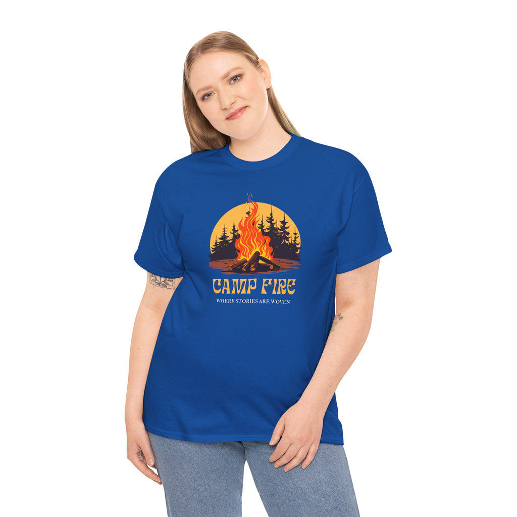 Campfire Vibes Unisex Heavy Cotton Tee