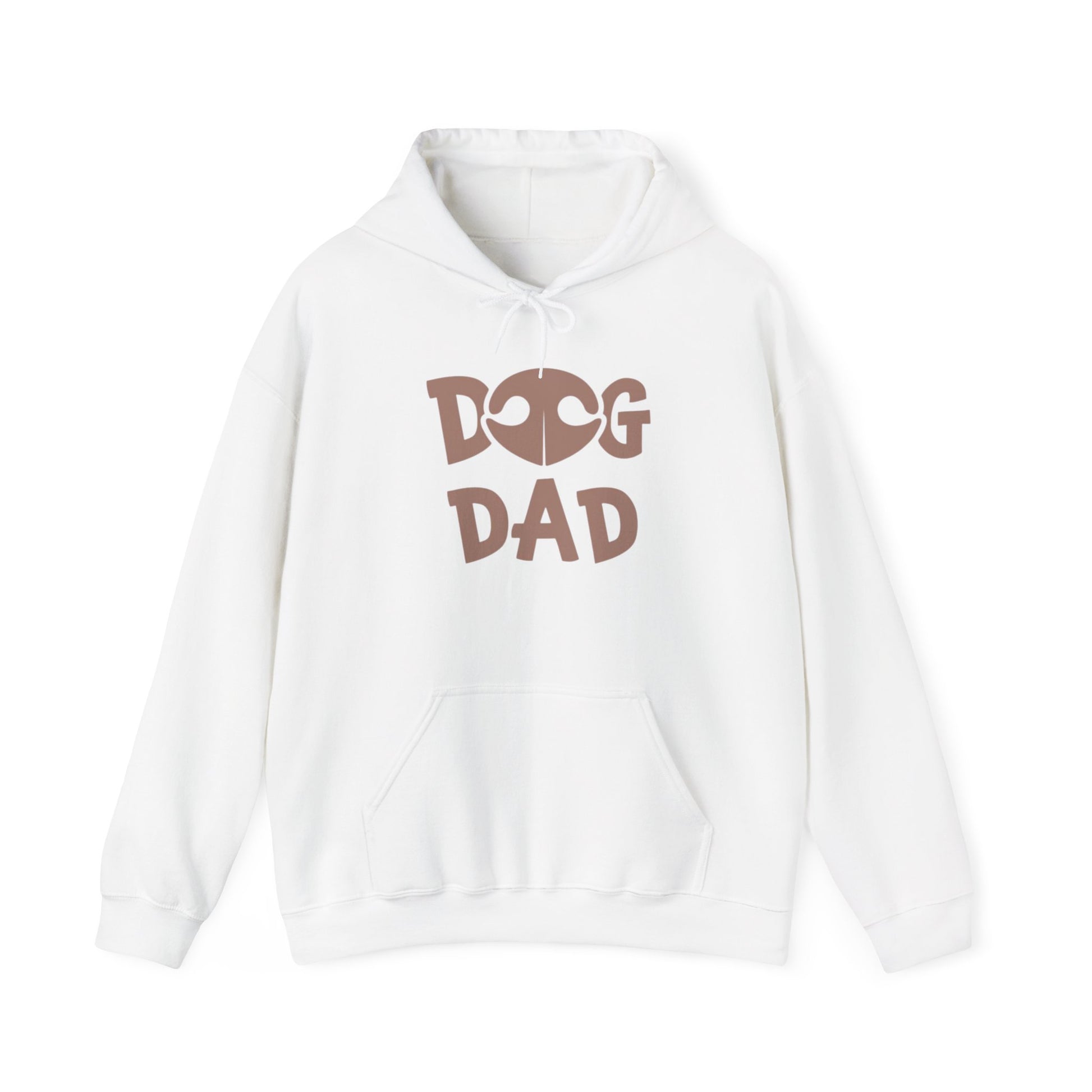 Dog Dad Hoodie — Cute Retro Paw Print Sweatshirt for Dog Lovers