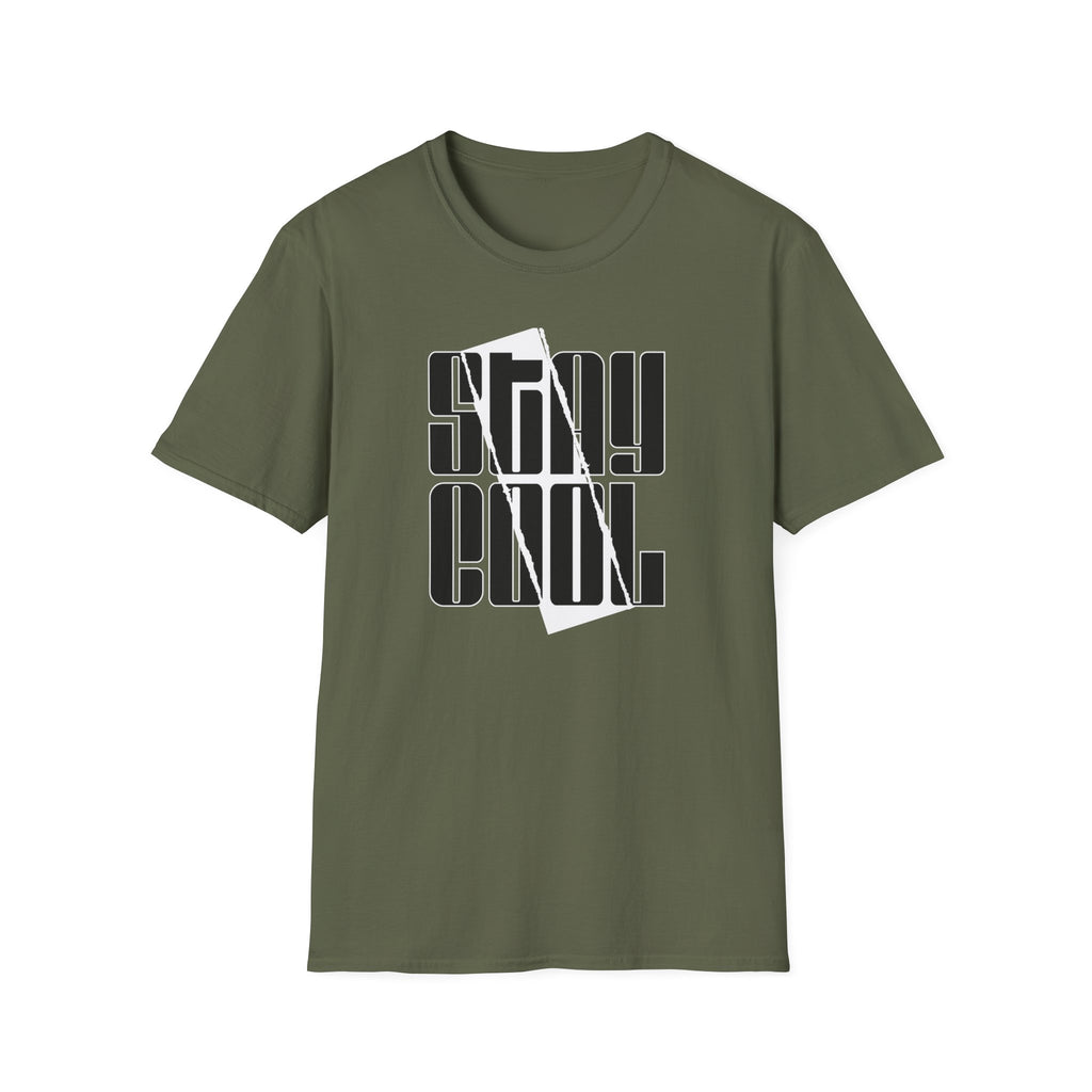 Stay Cool Graphic Unisex Softstyle T-Shirt - Chill Vibes, Hot Look