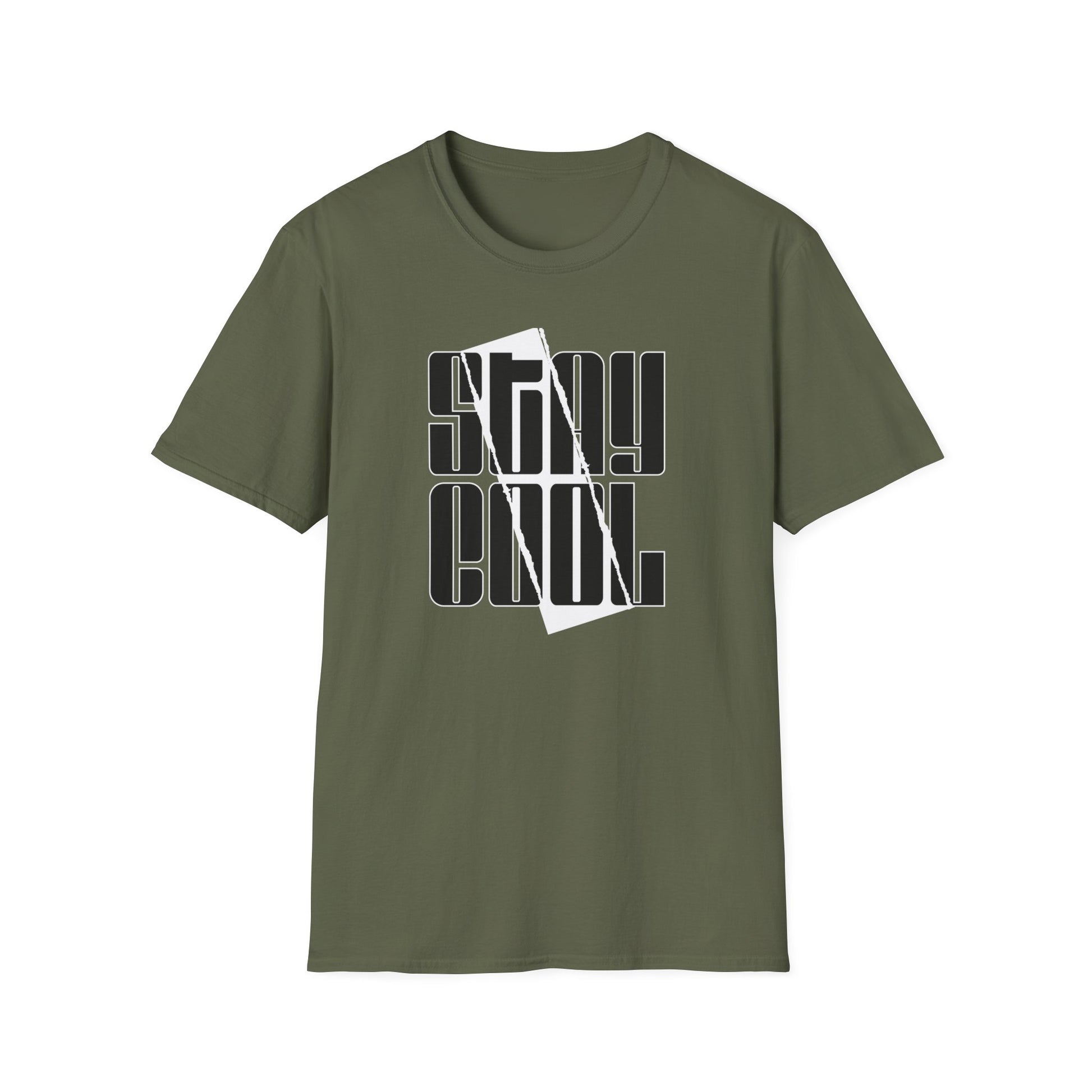 Stay Cool Graphic Unisex Softstyle T-Shirt - Chill Vibes, Hot Look