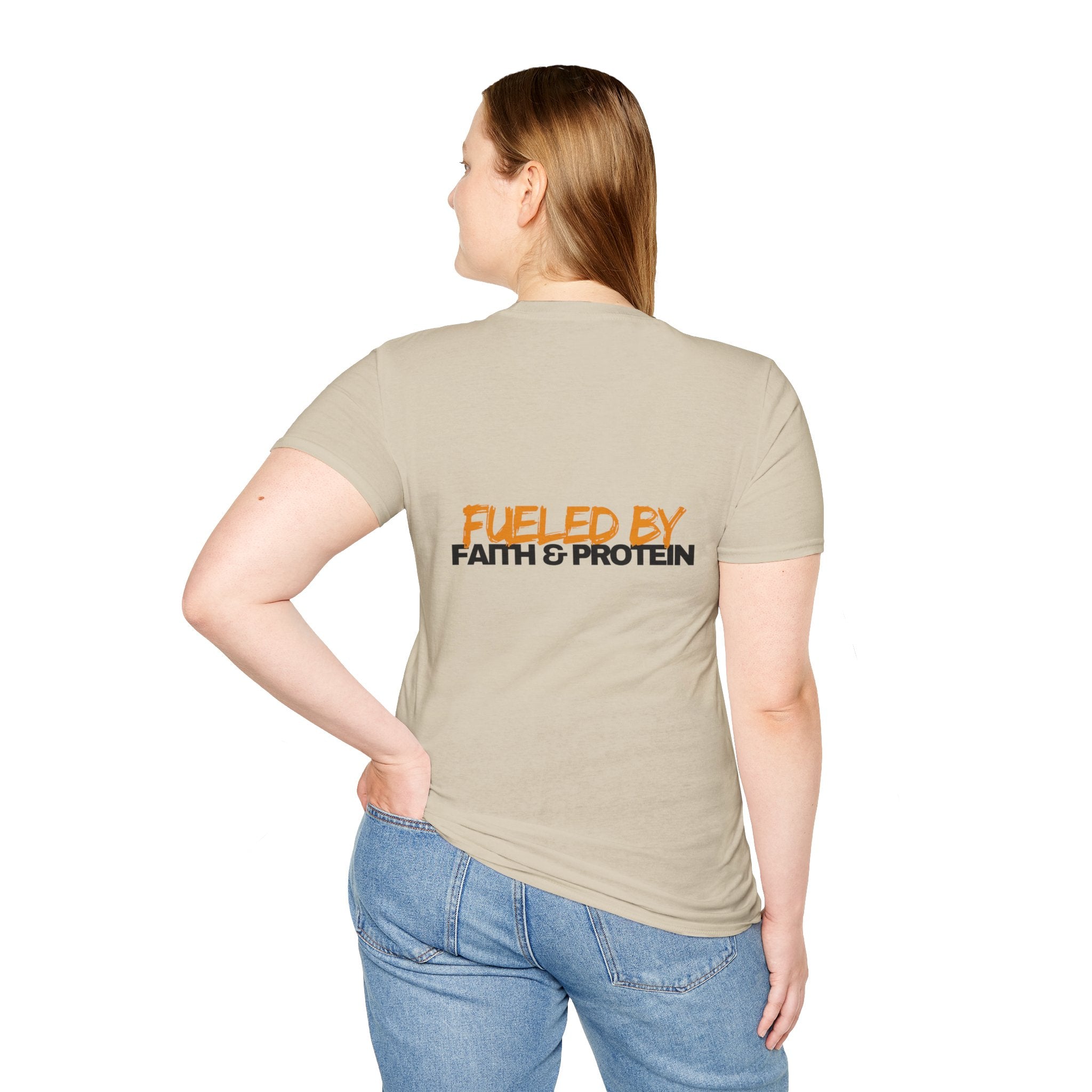 Fueled by Faith Tee – Strength Starts Within