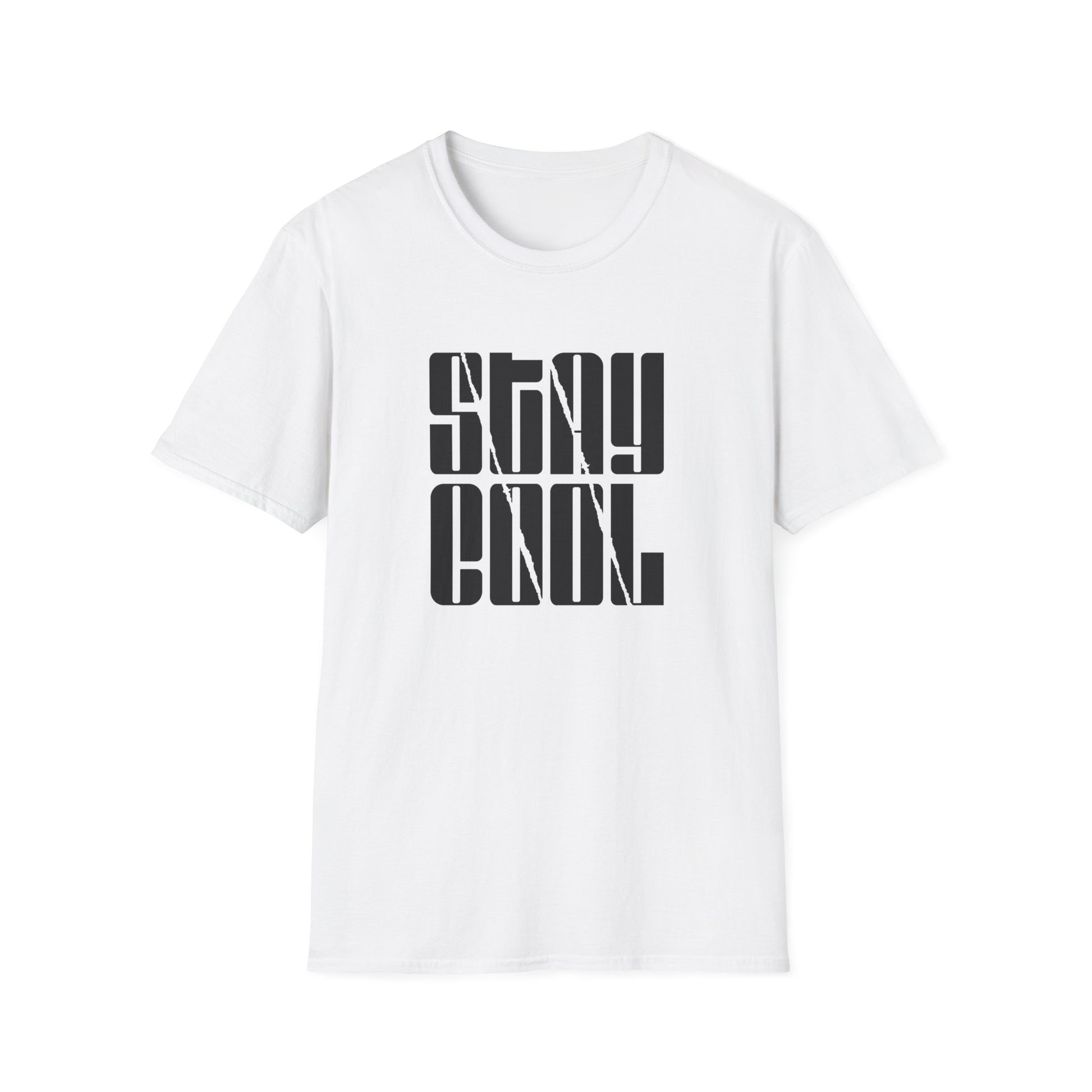 Stay Cool Graphic Unisex Softstyle T-Shirt - Chill Vibes, Hot Look