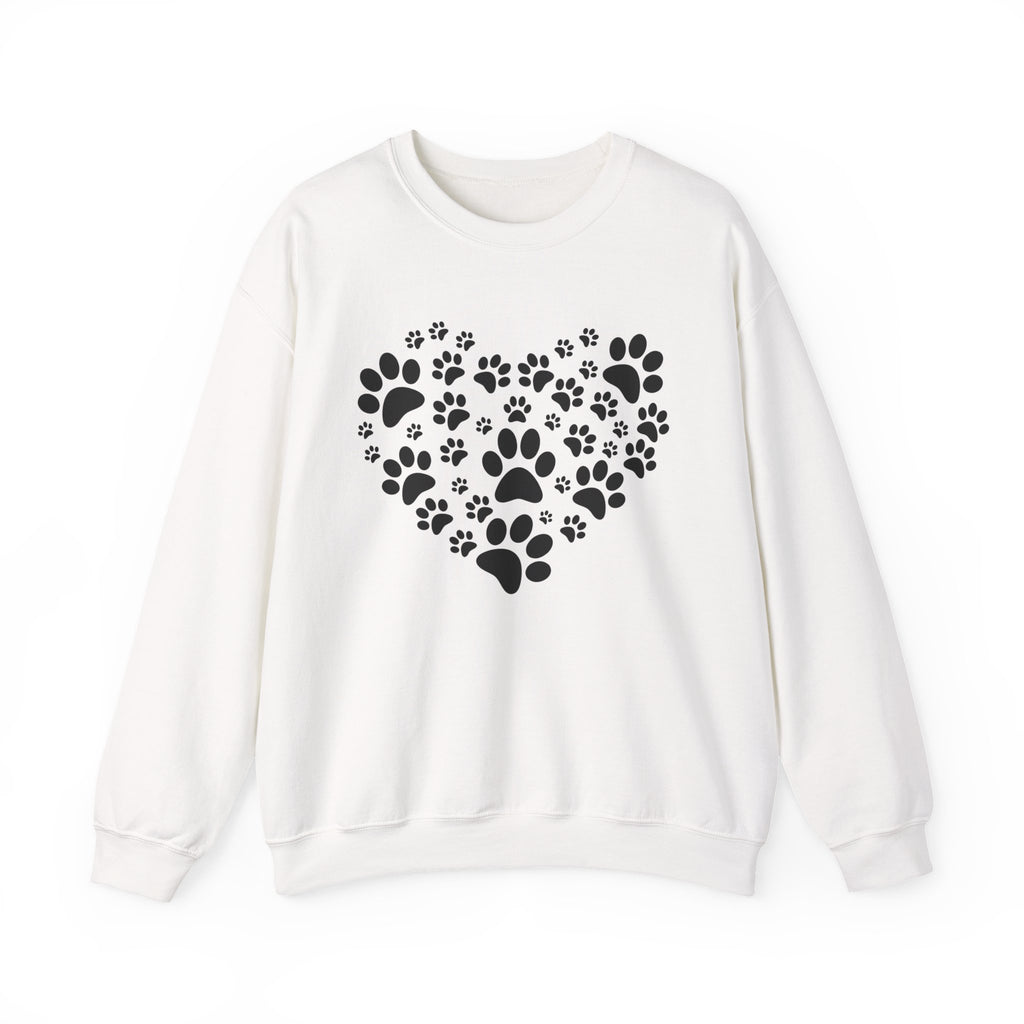 Pawprints & Heartbeats Graphic Sweatshirt – For True Pet Lovers