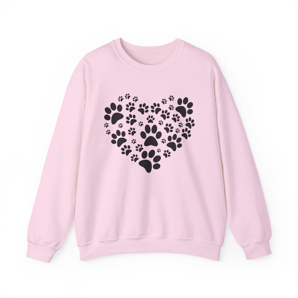 Pawprints & Heartbeats Graphic Sweatshirt – For True Pet Lovers