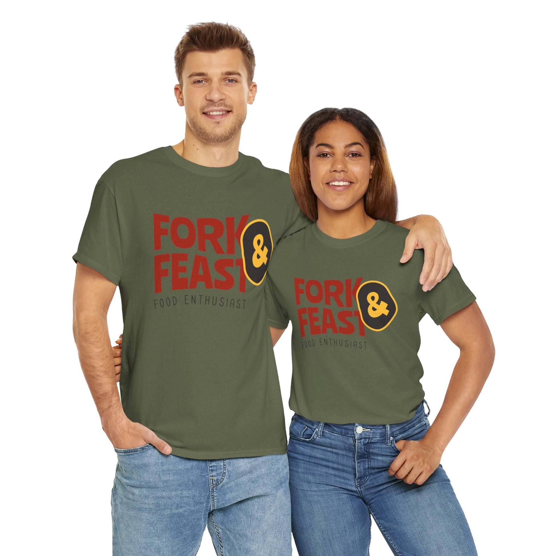 Fork & Feast Champs Unisex Heavy Cotton Tee