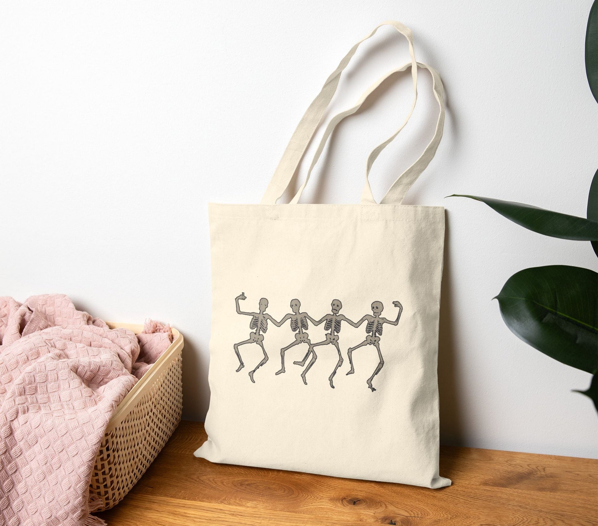 Bone to Be Wild – Halloween Tote Bag