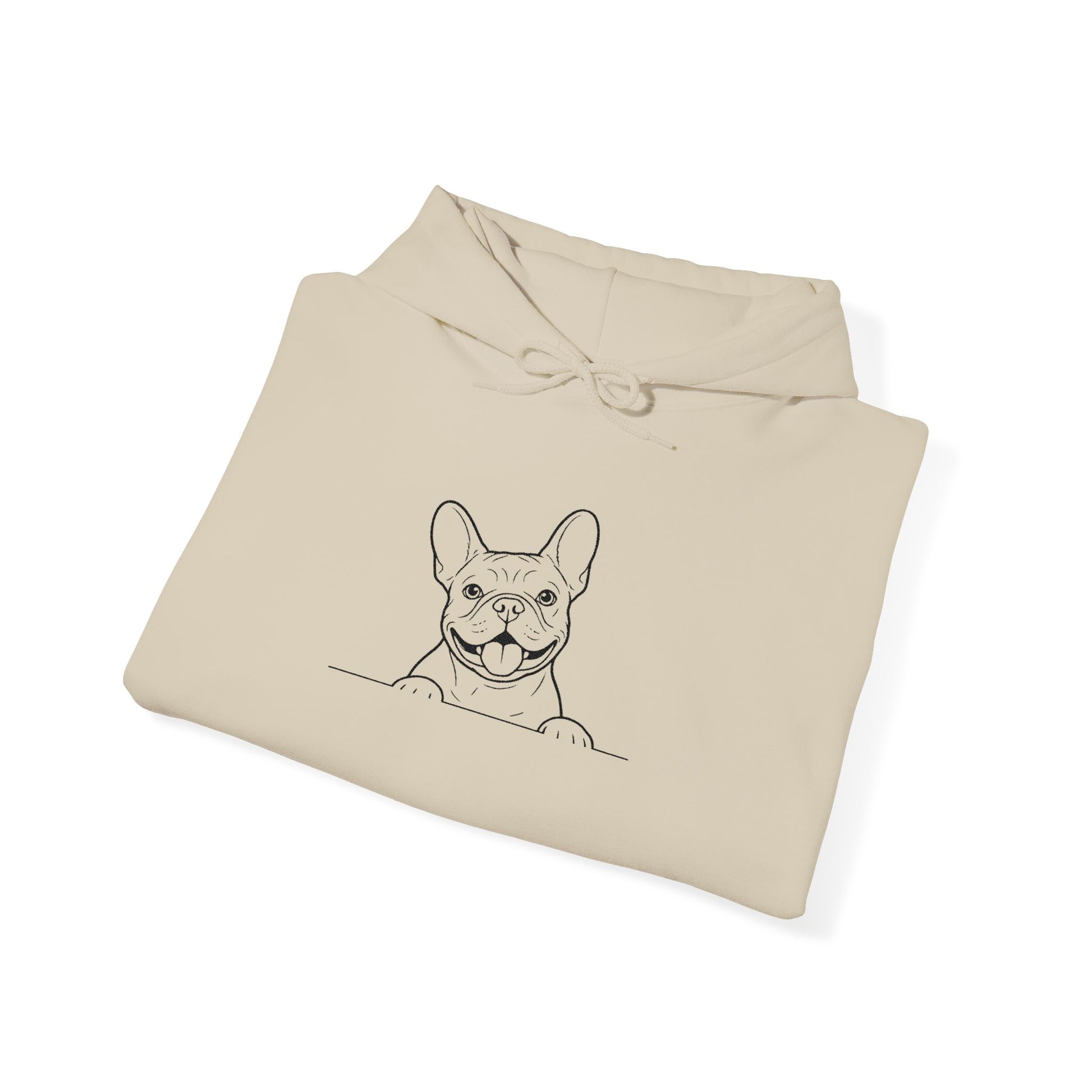Frenchie Forever Comfort Hoodie – Unisex Graphic Hoodie for Dog Lovers