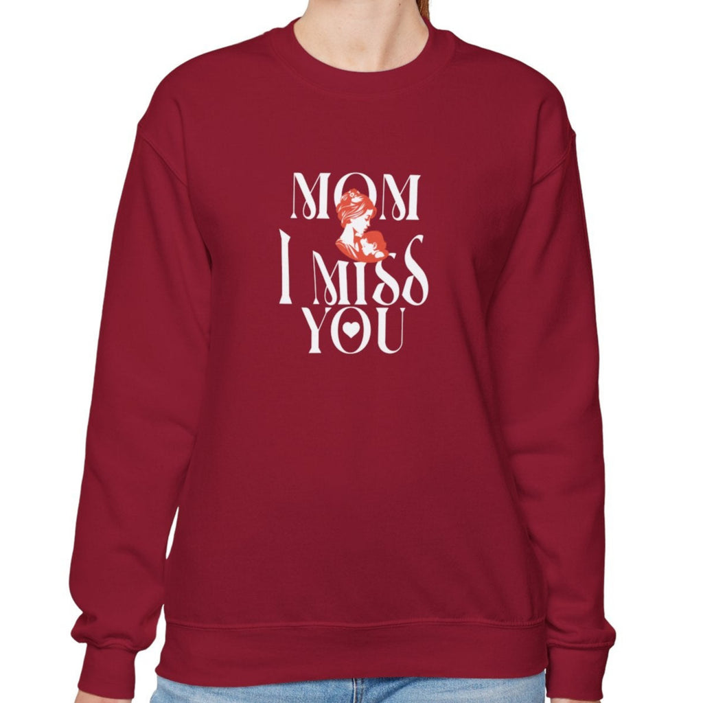 Mom I Miss You Unisex Heavy Blend™ Crewneck Sweatshirt - Comfort for Every Occasion