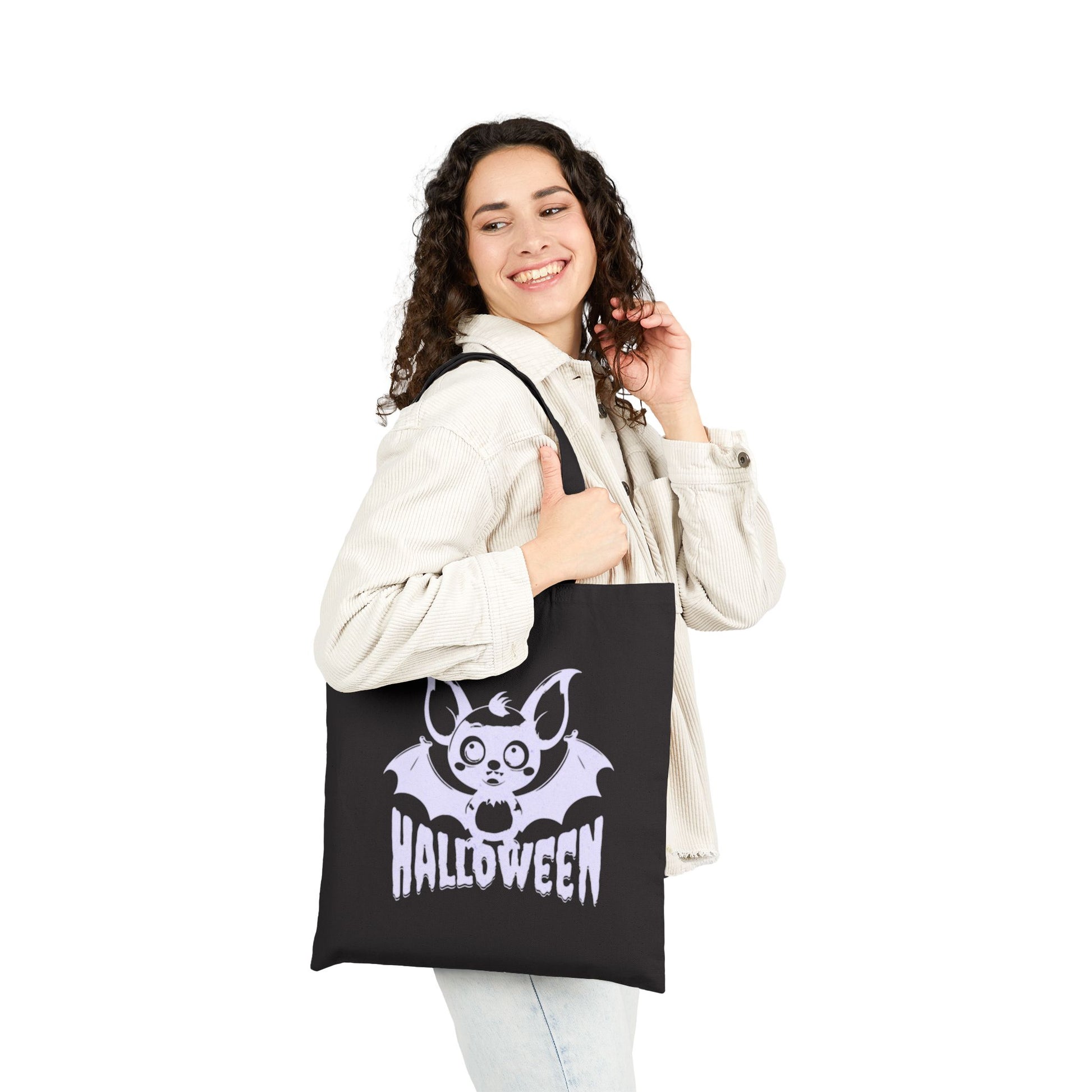 Batty for Halloween Tote – Cute, Creepy & Candy-Ready