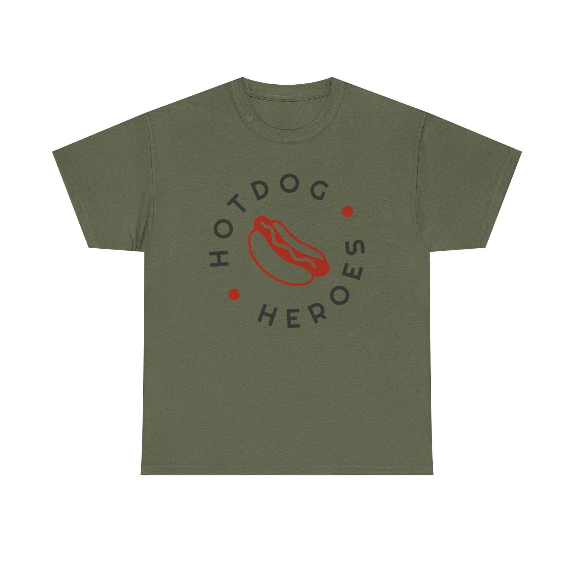 Hotdog Heroes Cook-Off Unisex Heavy Cotton Tee