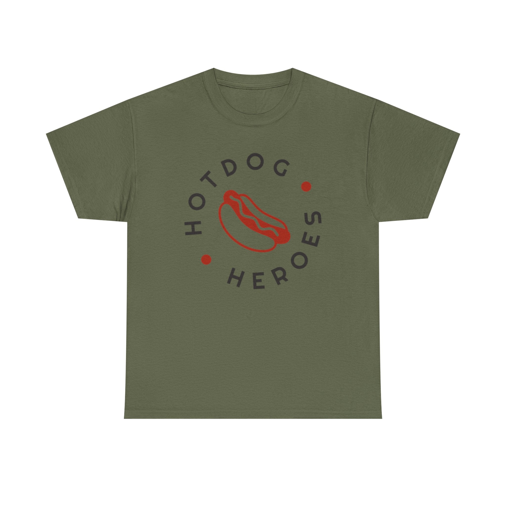 Hotdog Heroes Cook-Off Unisex Heavy Cotton Tee