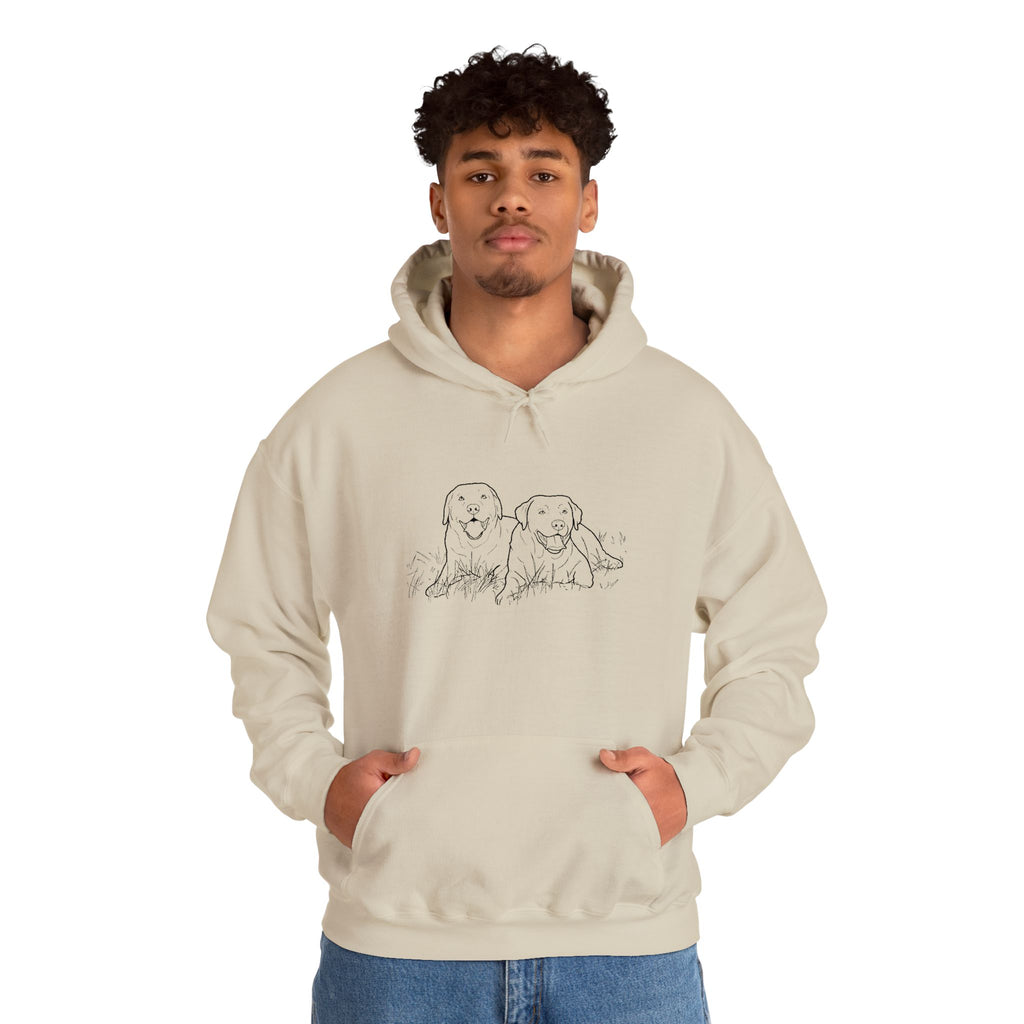 Double Trouble Rottie Hoodie – Unisex Comfort Edition