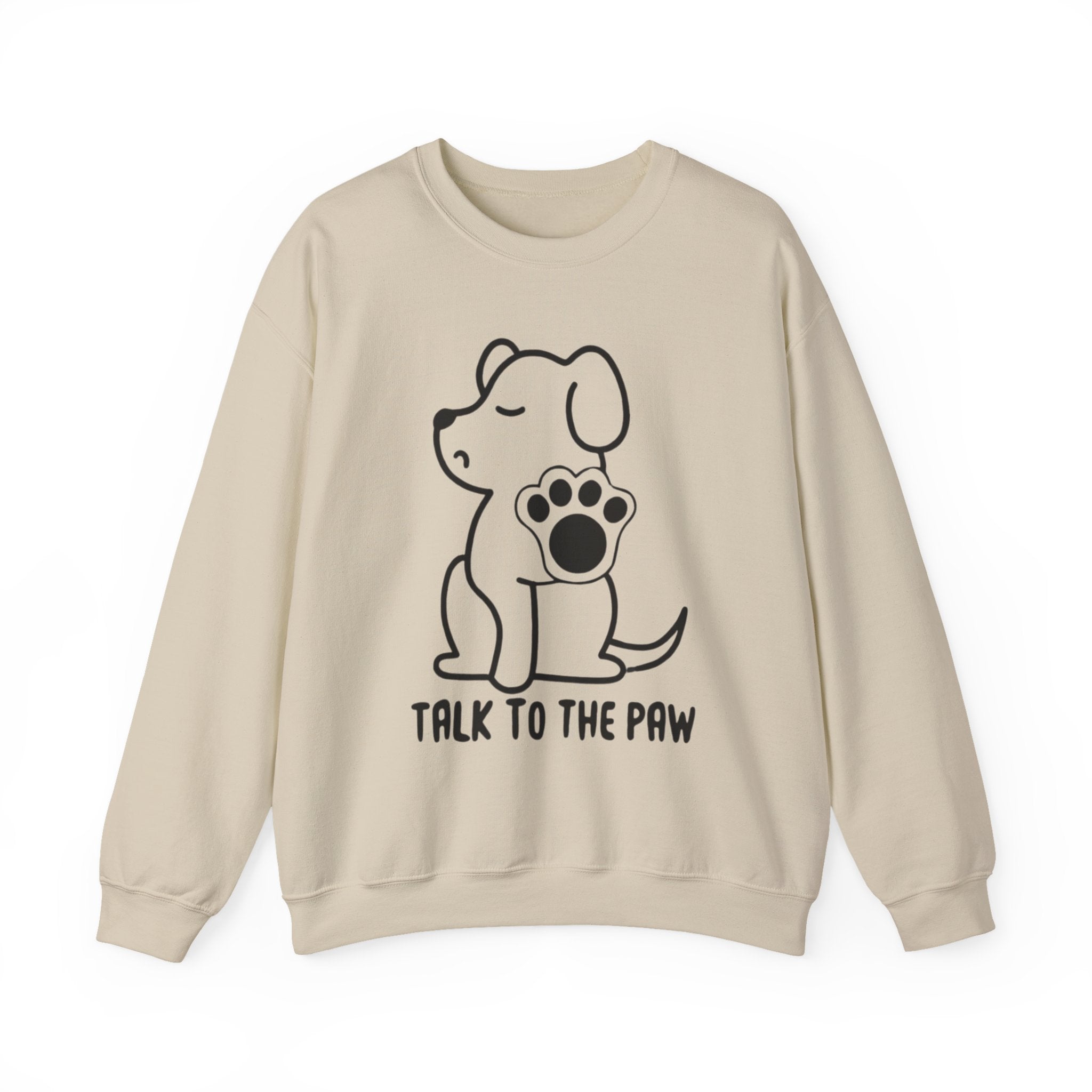 Talk to the Paw™ Graphic Sweatshirt – Attitude Meets Adorable!