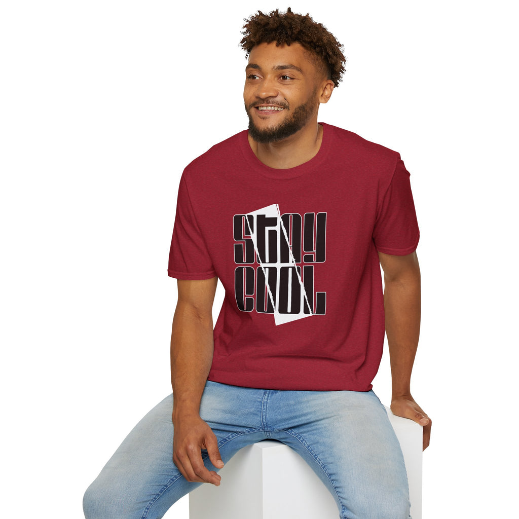 Stay Cool Graphic Unisex Softstyle T-Shirt - Chill Vibes, Hot Look