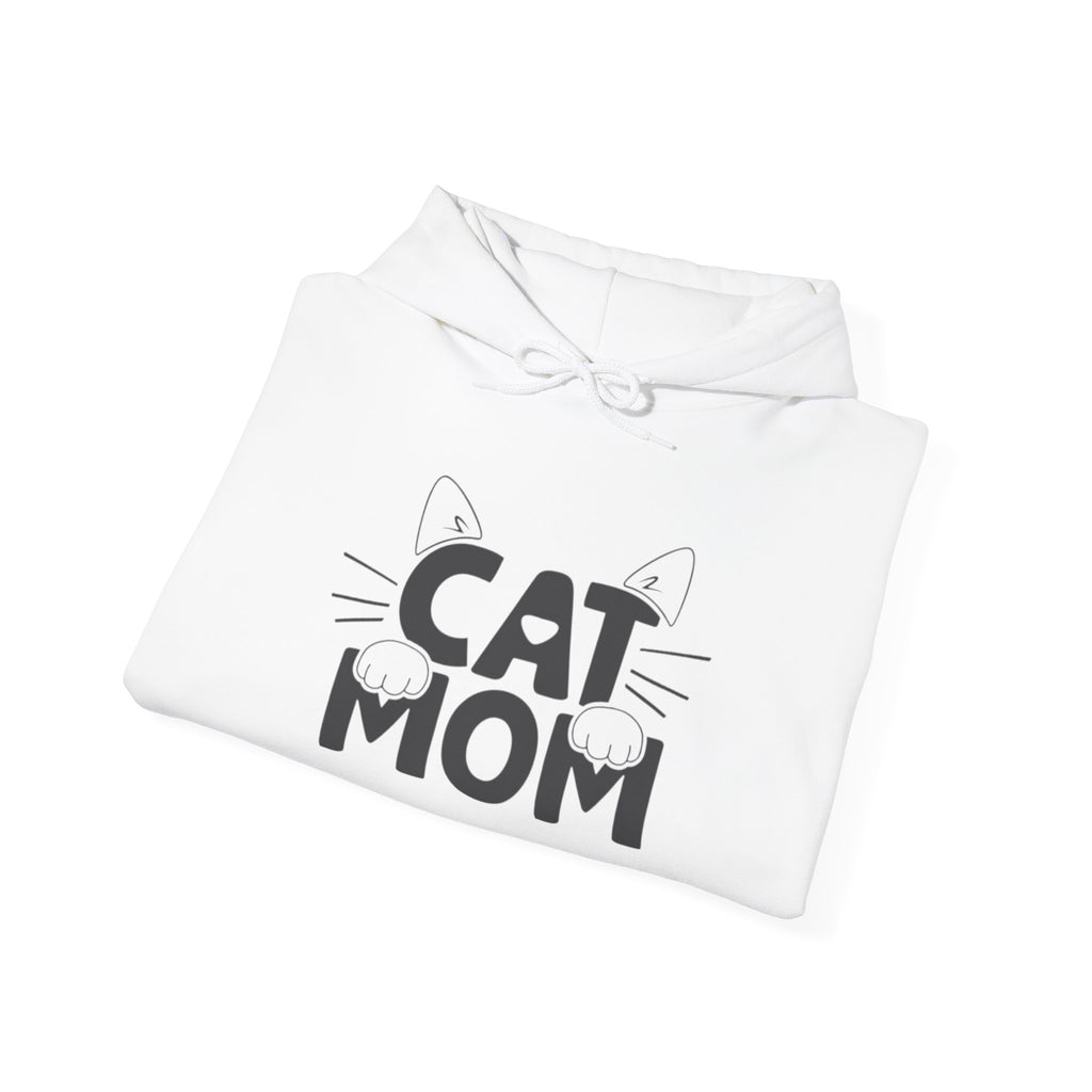 🐾 CAT MOM Comfort Hoodie – For Fierce Feline Fans!