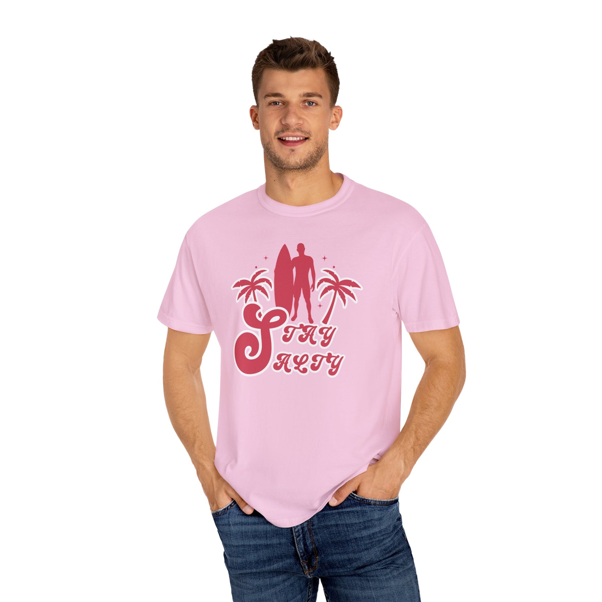 Stay Salty Surf Unisex Garment-Dyed Tee