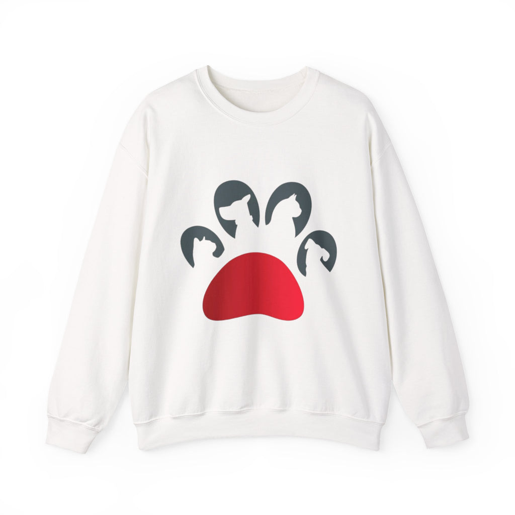 Paw-sitively Purrfect Paw Print Sweatshirt