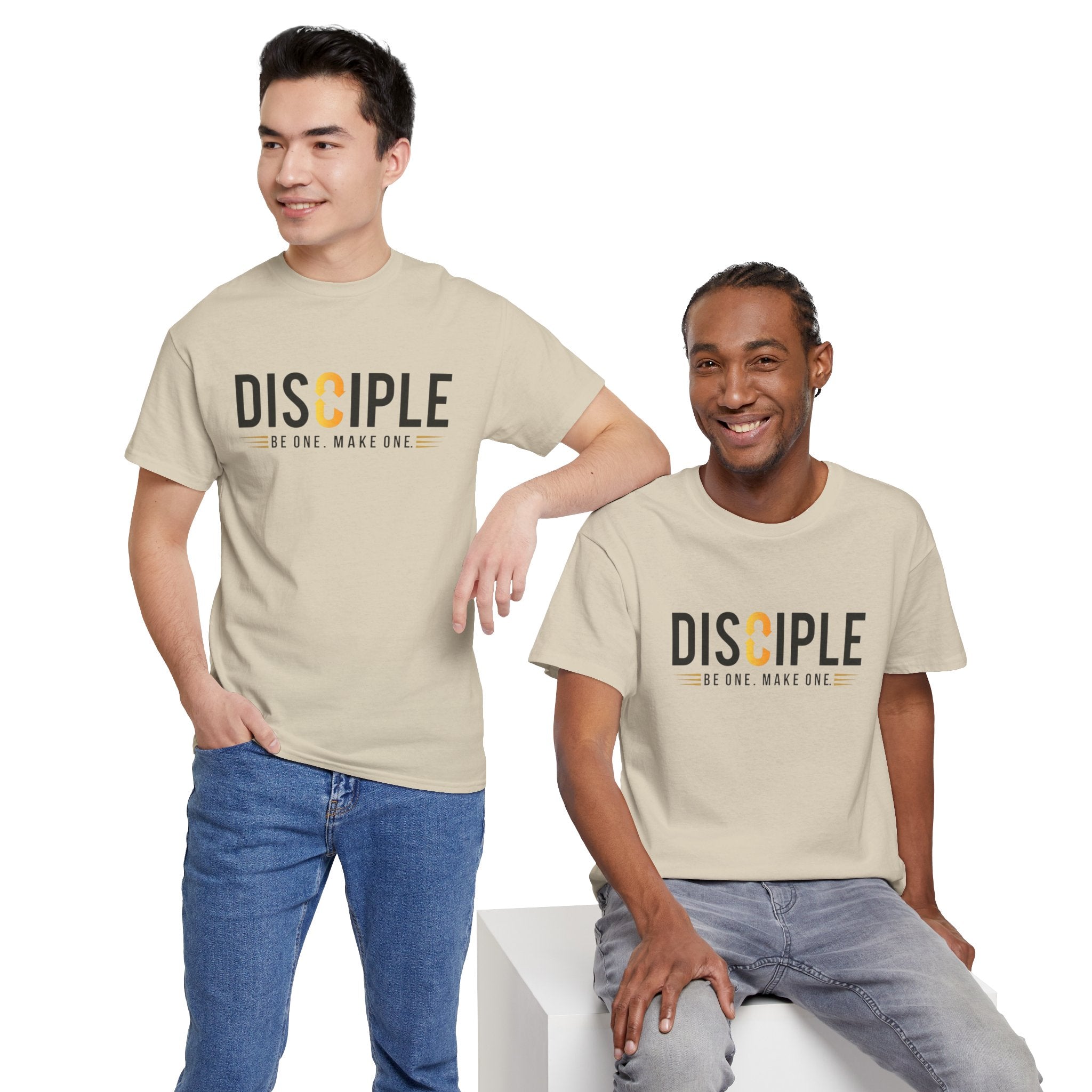 Disciple T-Shirt "Be One Make One" Inspirational Faith Tee